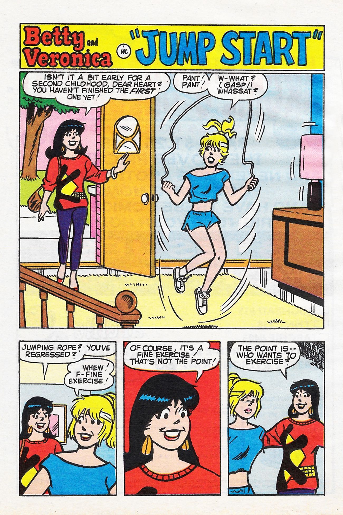Read online Betty and Veronica Digest Magazine comic -  Issue #58 - 90