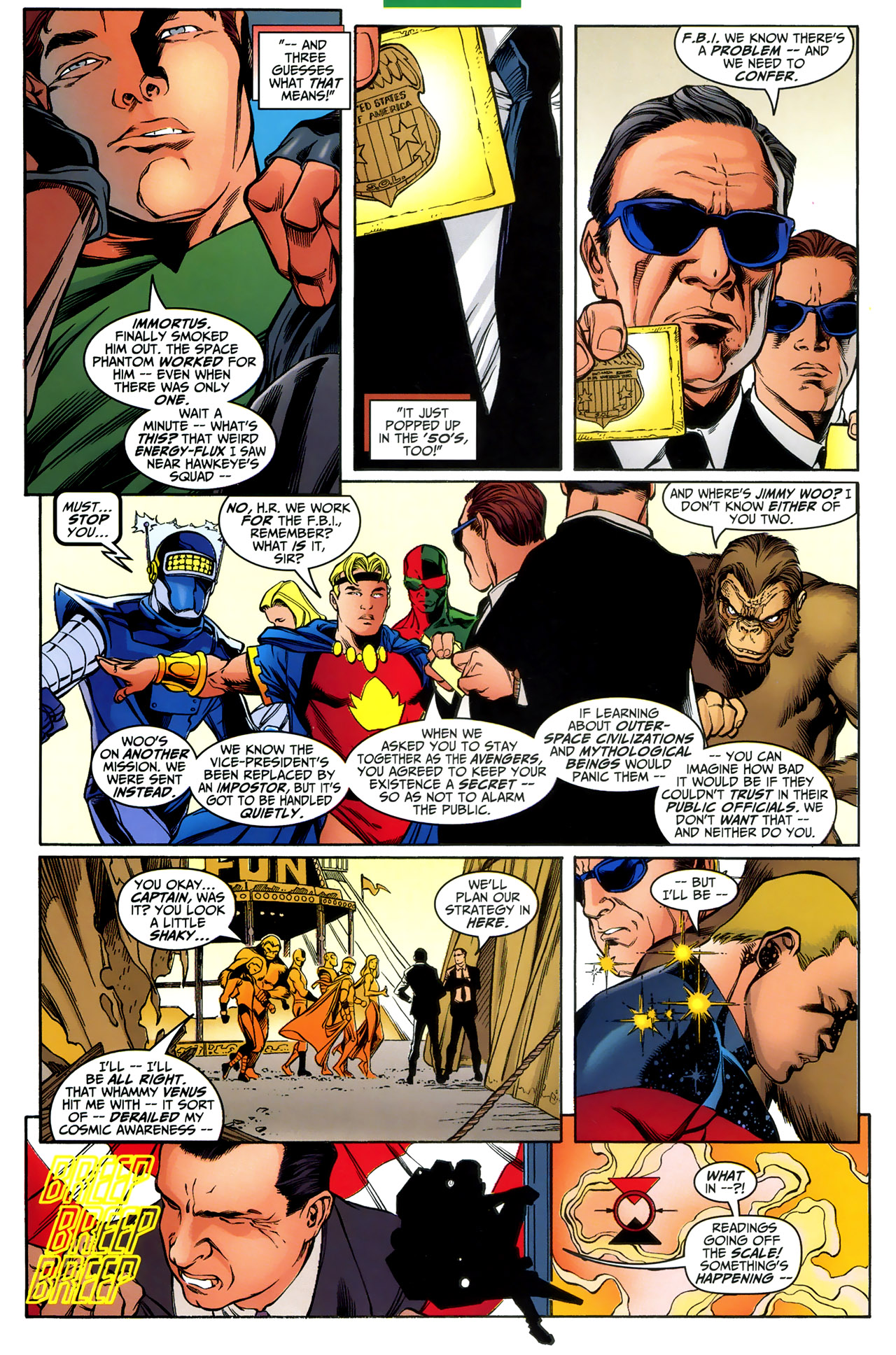 Read online Avengers Forever comic -  Issue #5 - 19