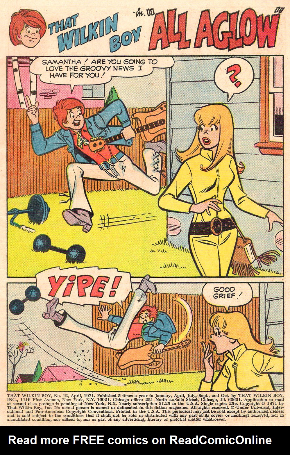 Read online That Wilkin Boy comic -  Issue #12 - 3