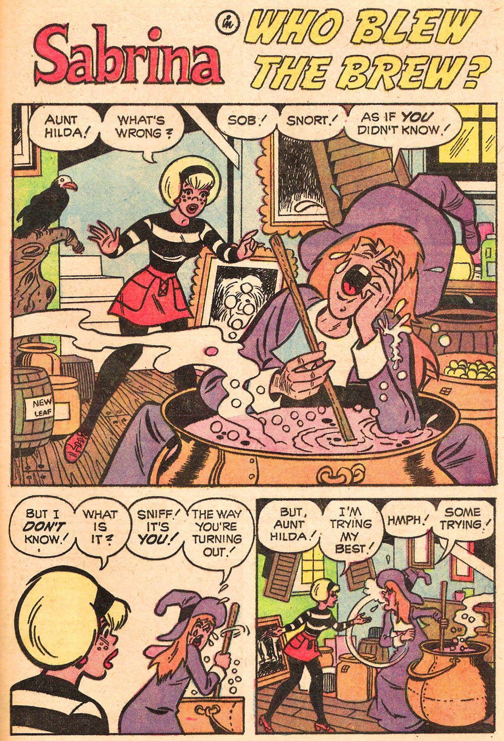 Read online Sabrina The Teenage Witch (1971) comic -  Issue #12 - 35