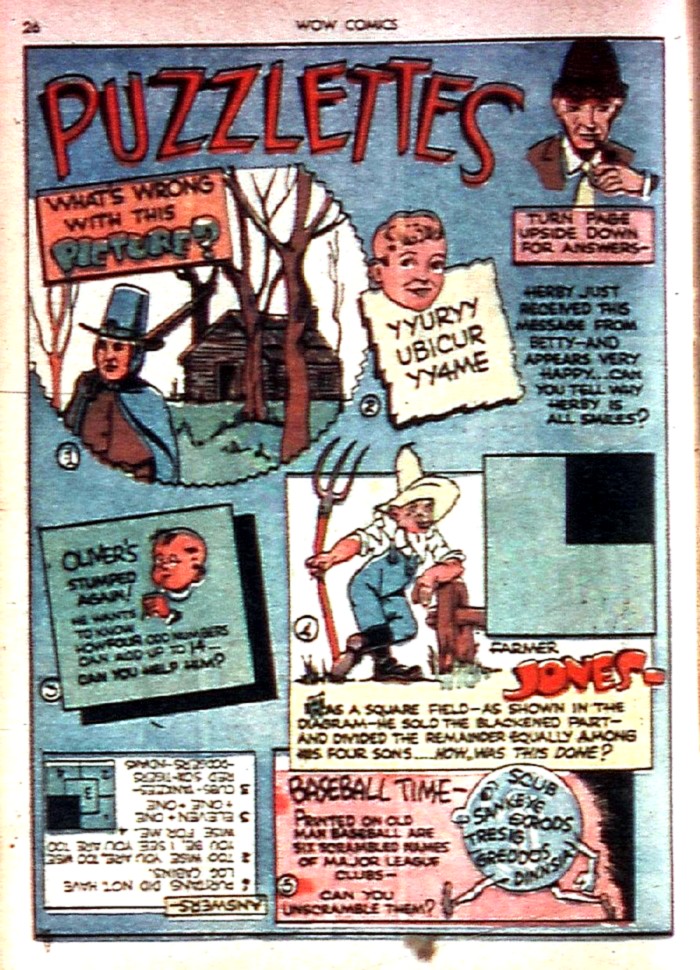 Read online Wow Comics comic -  Issue #1 - 28
