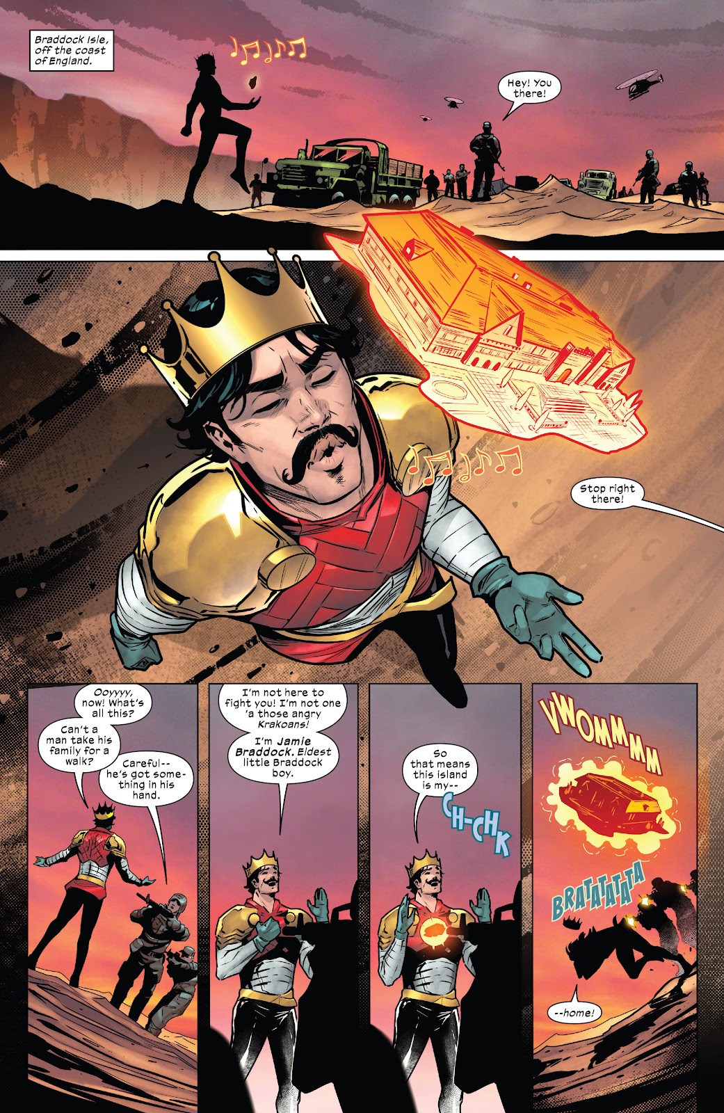 Betsy Braddock: Captain Britain issue 1 - Page 13