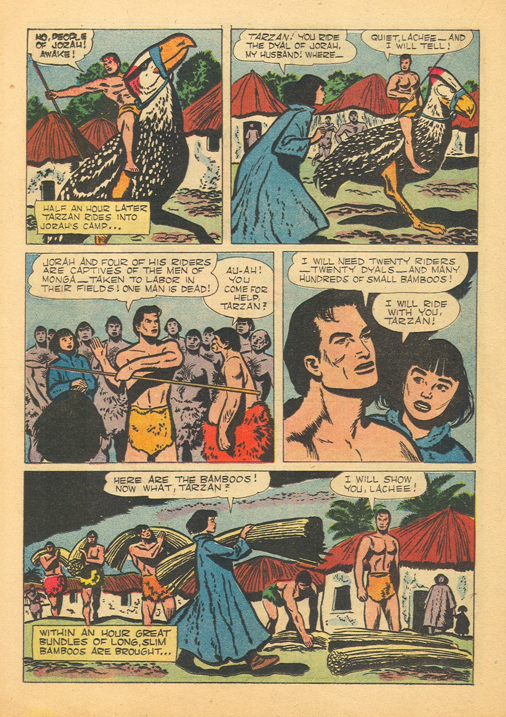 Read online Tarzan (1948) comic -  Issue #60 - 16