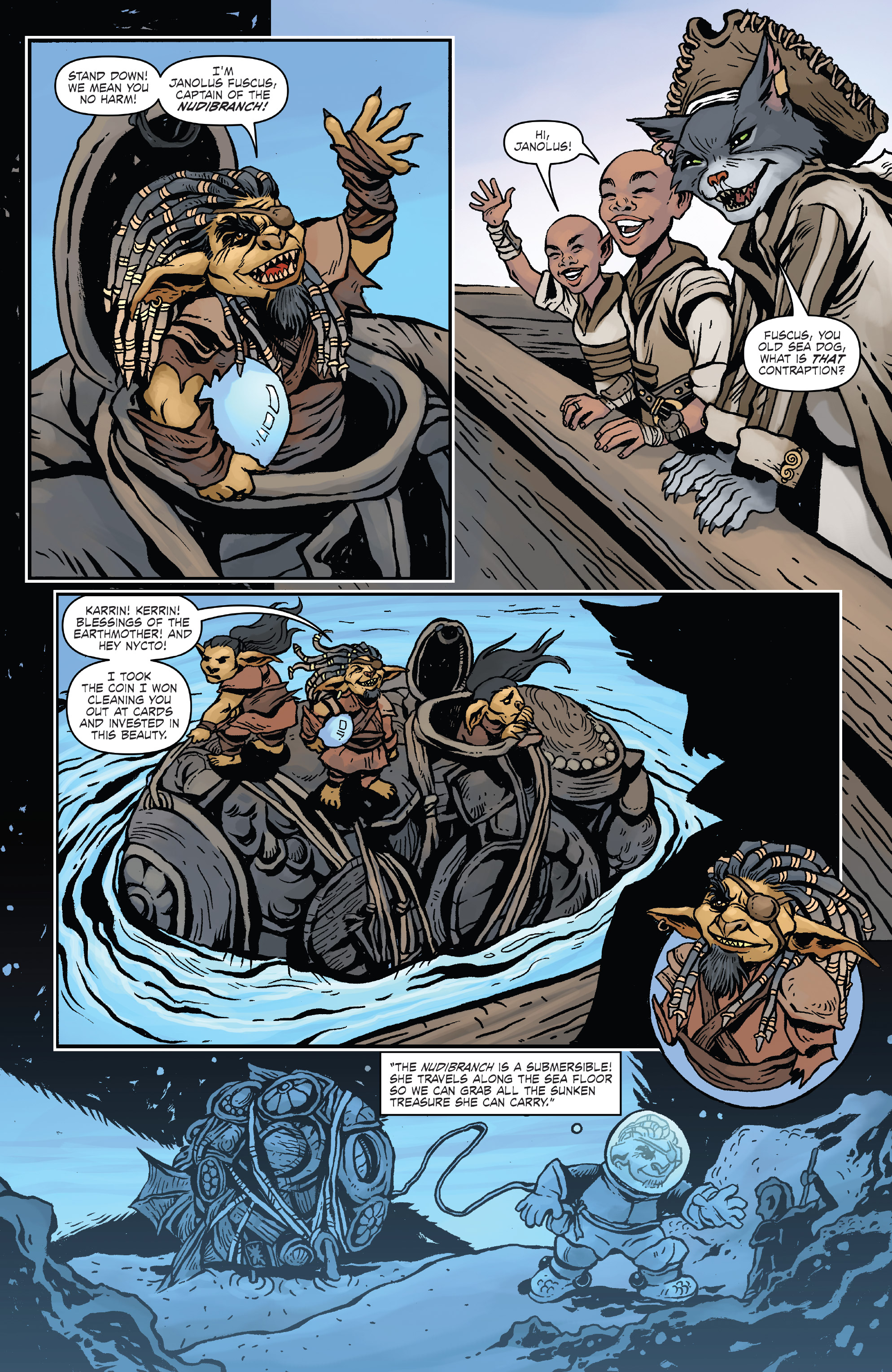 Read online Dungeon & Dragons: A Darkened Wish comic -  Issue #2 - 7