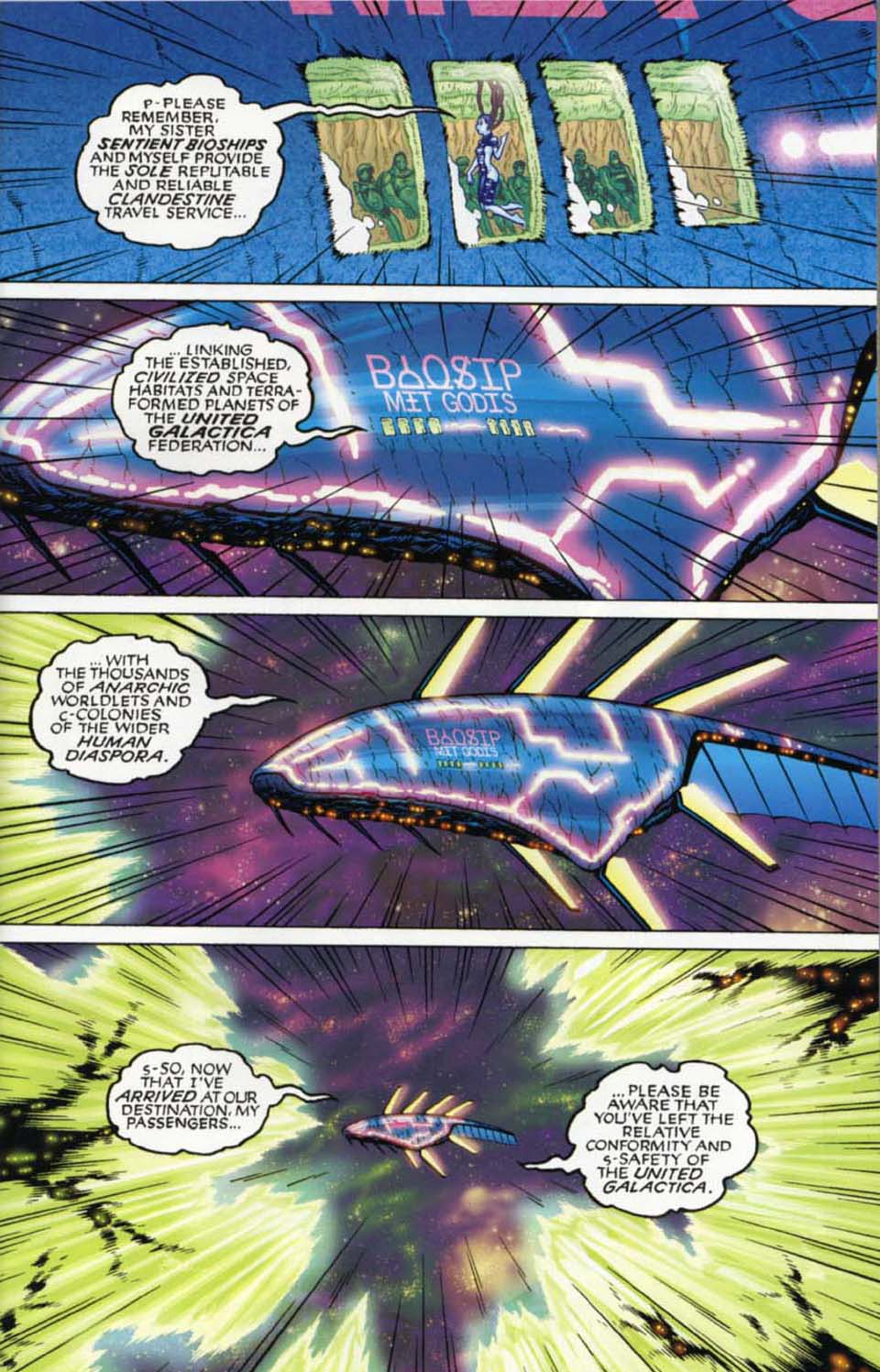 Read online Dirty Pair: Run From the Future comic -  Issue #1 - 5