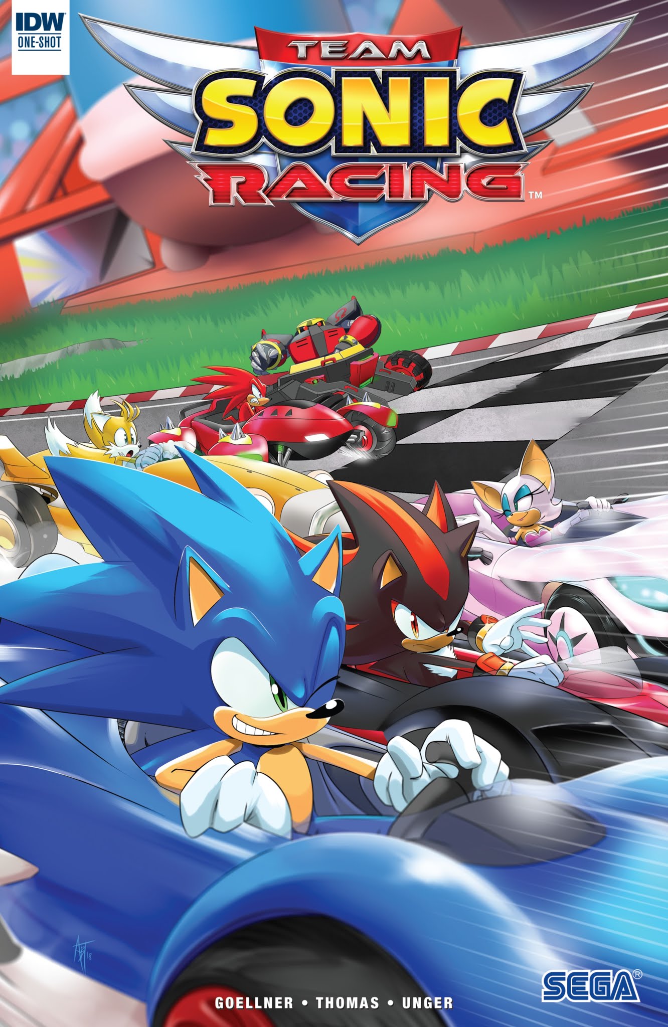 Read online Team Sonic Racing One-Shot comic -  Issue # Full - 1