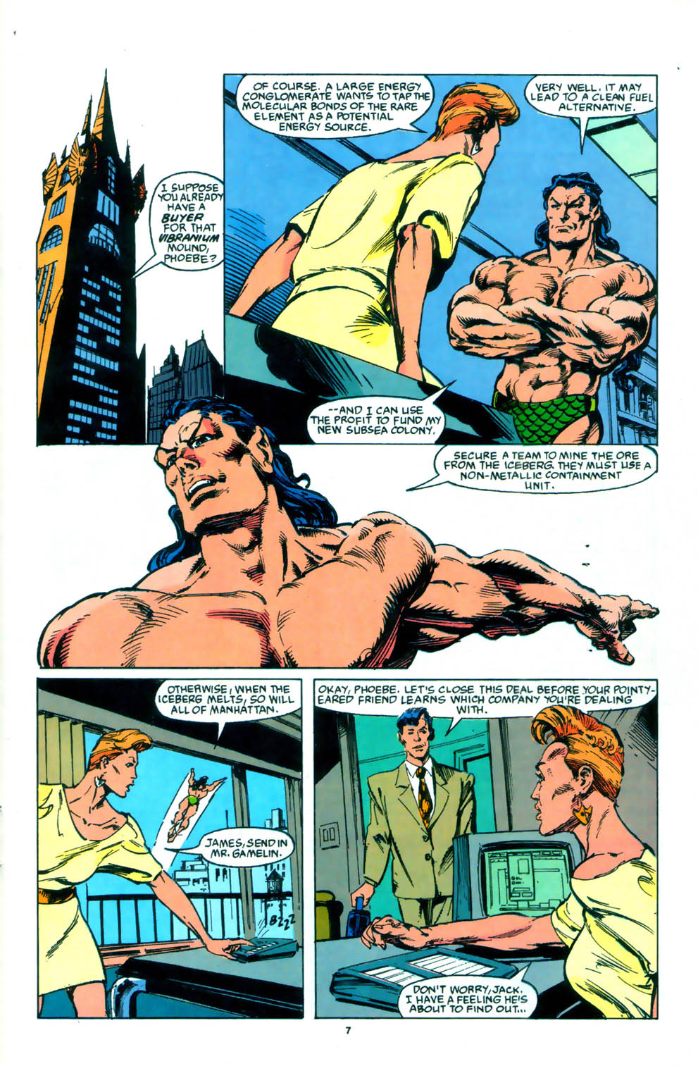 Read online Namor, The Sub-Mariner comic -  Issue #54 - 7