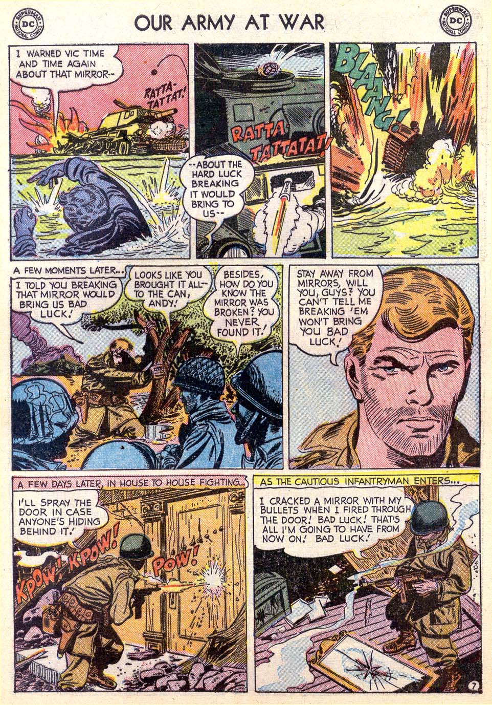 Read online Our Army at War (1952) comic -  Issue #32 - 9