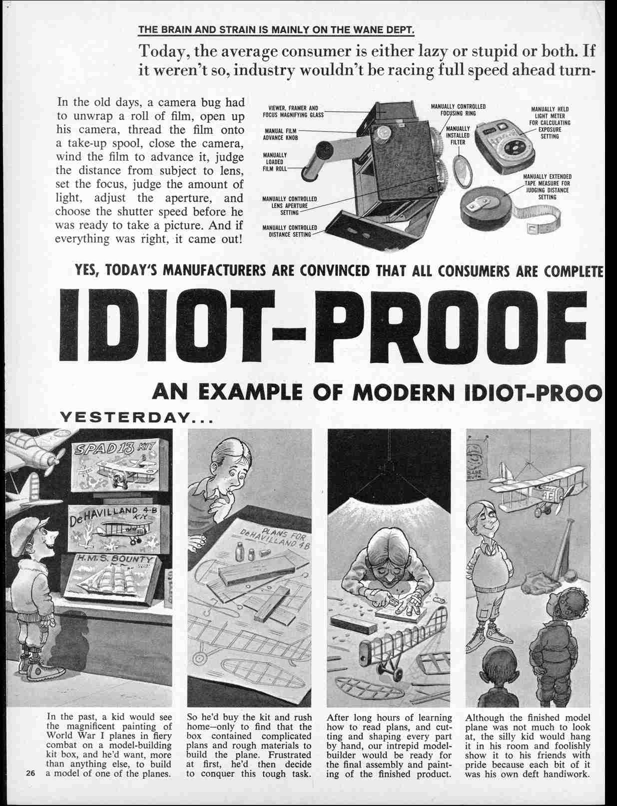 Read online MAD comic -  Issue #109 - 28