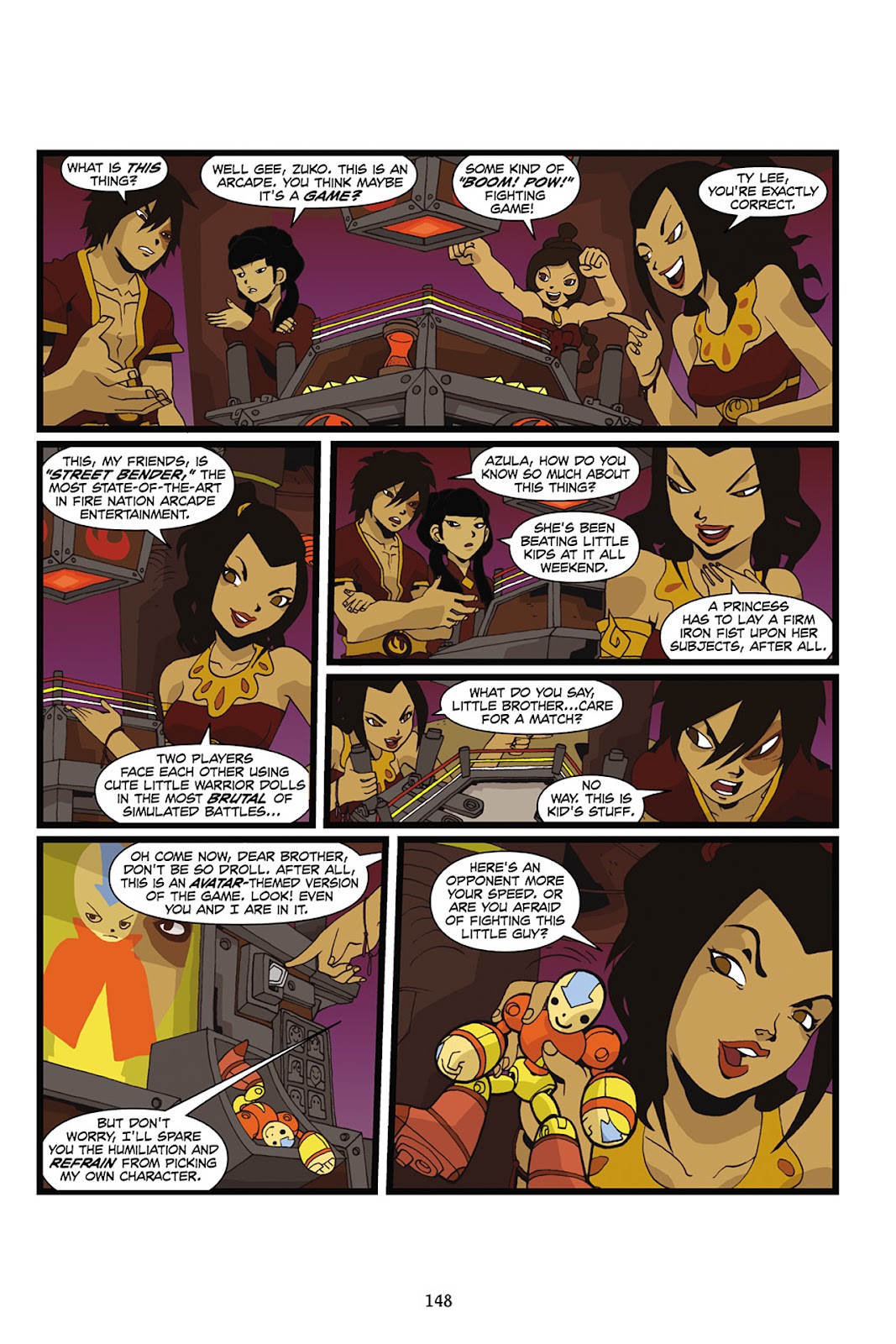 Nickelodeon Avatar: The Last Airbender - The Lost Adventures issue Full - Page 149