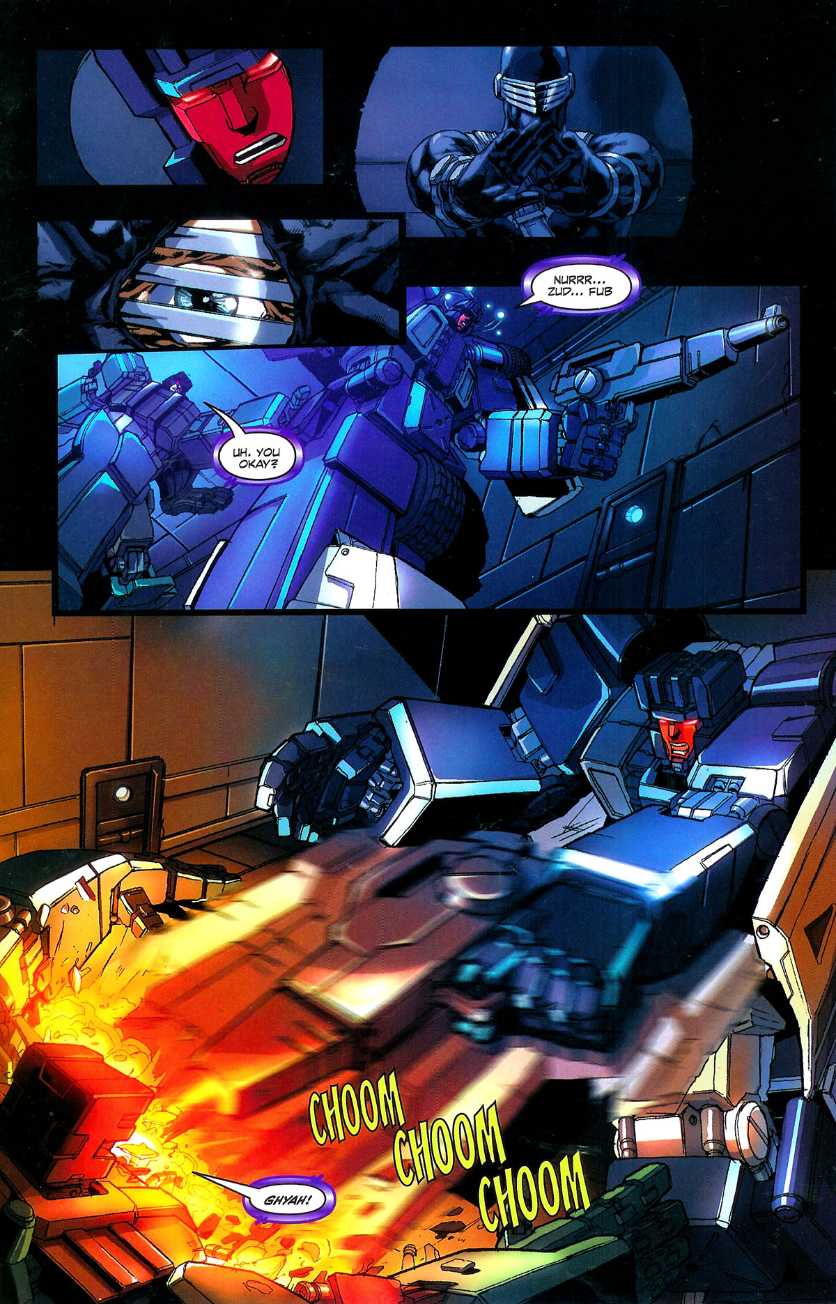 Read online G.I. Joe vs. The Transformers III: The Art of War comic -  Issue #4 - 16