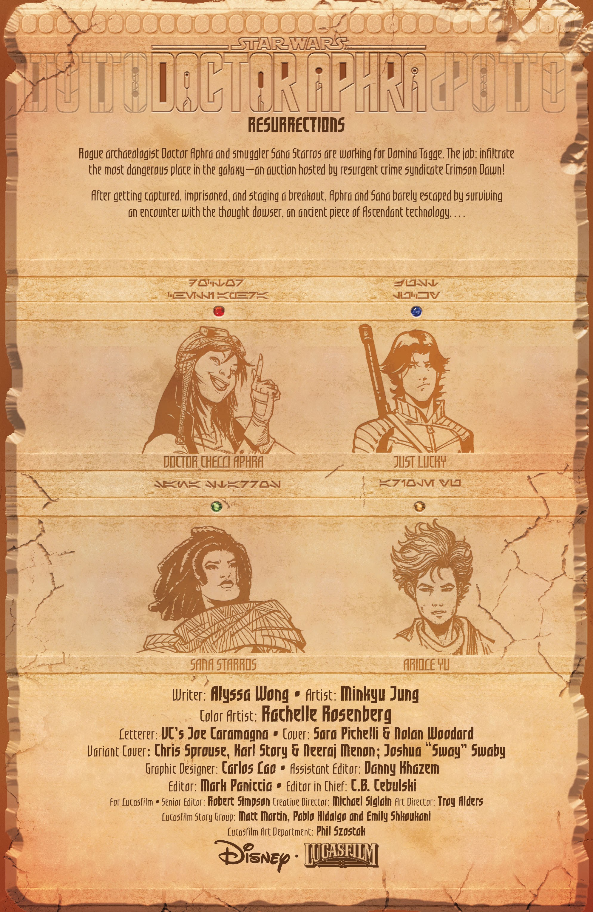 Read online Star Wars: Doctor Aphra comic -  Issue #16 - 2