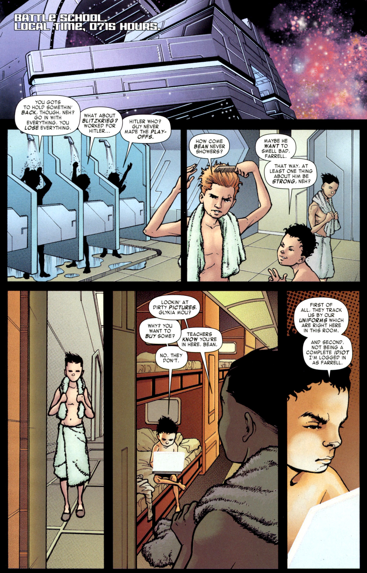 Read online Ender's Shadow: Battle School comic -  Issue #4 - 8
