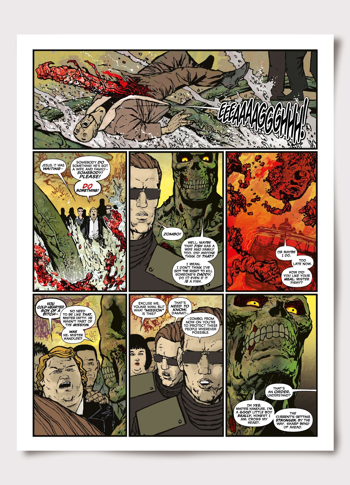 2000 AD Script Book issue TPB (Part 3) - Page 34