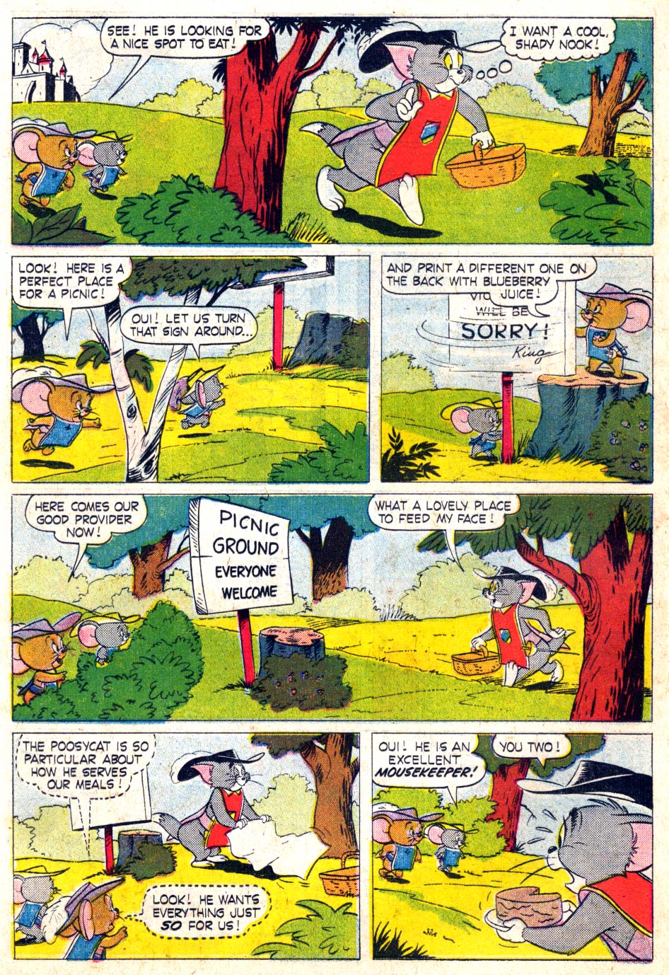 Read online M.G.M's The Mouse Musketeers comic -  Issue #19 - 26