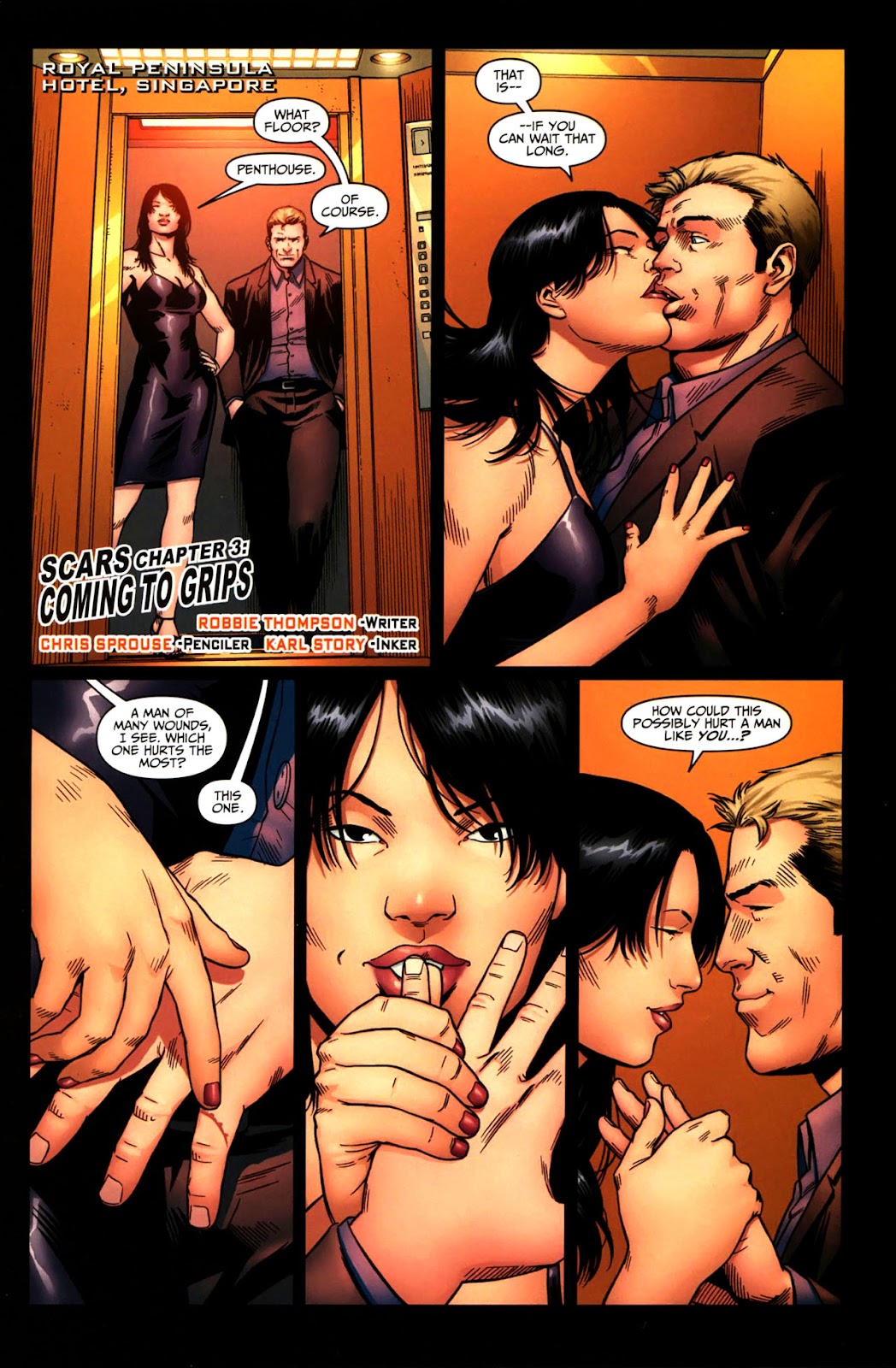 Human Target (2010) issue 3 - Page 21