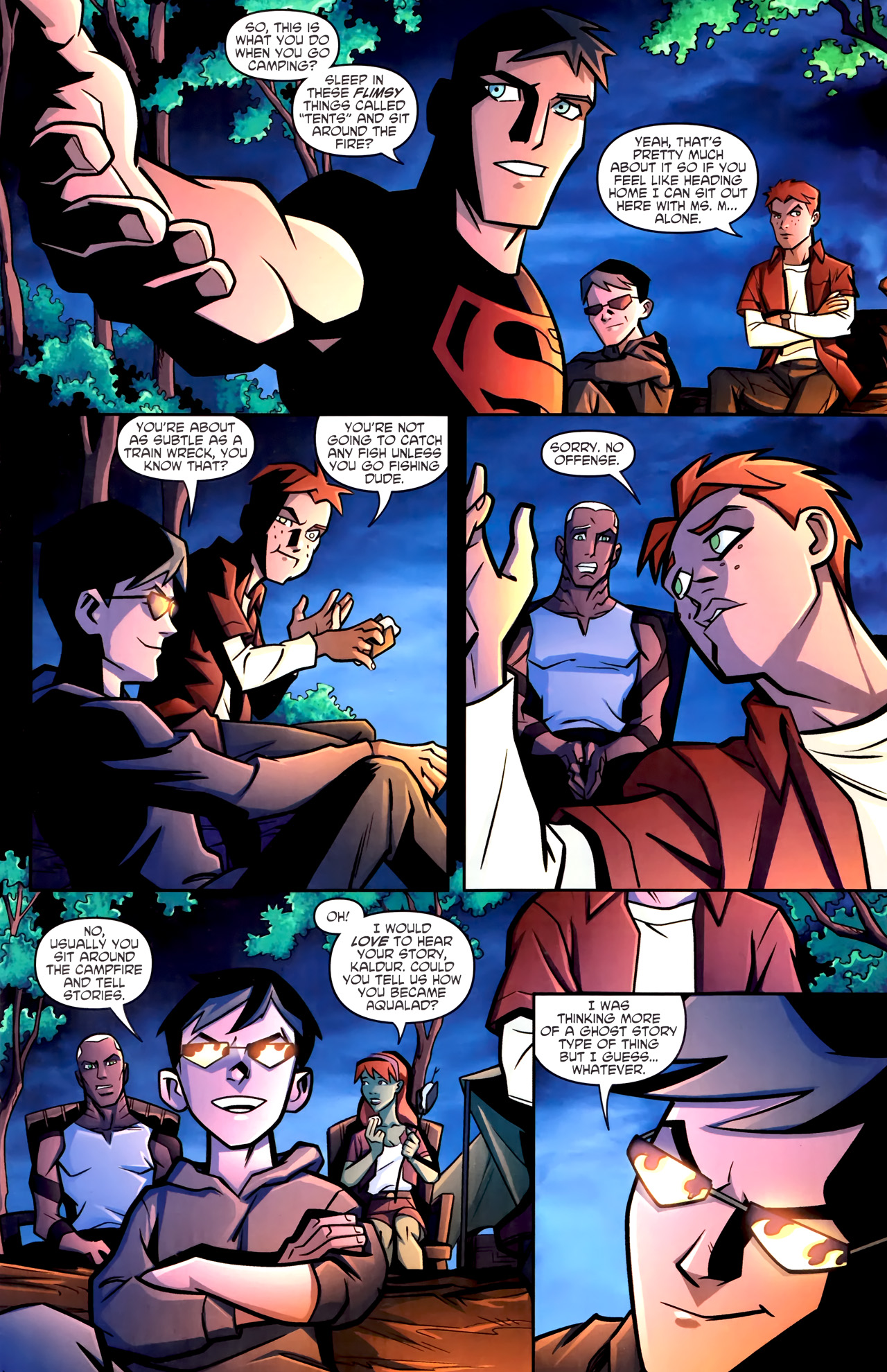 Read online Young Justice (2011) comic -  Issue #5 - 7