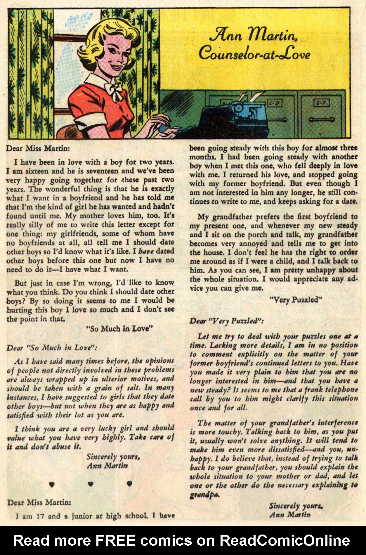 Read online Secret Hearts comic -  Issue #108 - 20