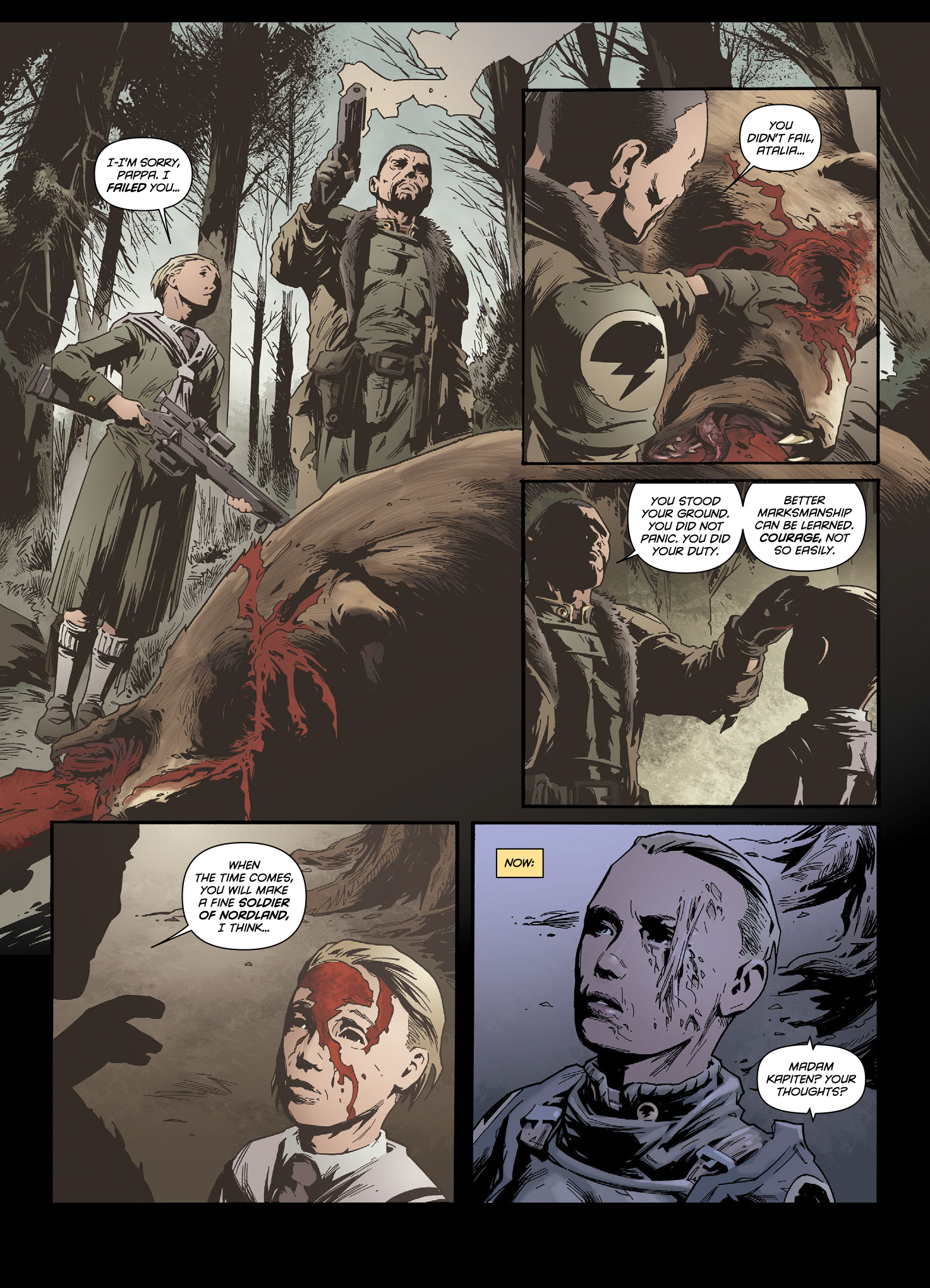 Read online Jaegir: Beasts Within comic -  Issue # TPB - 27