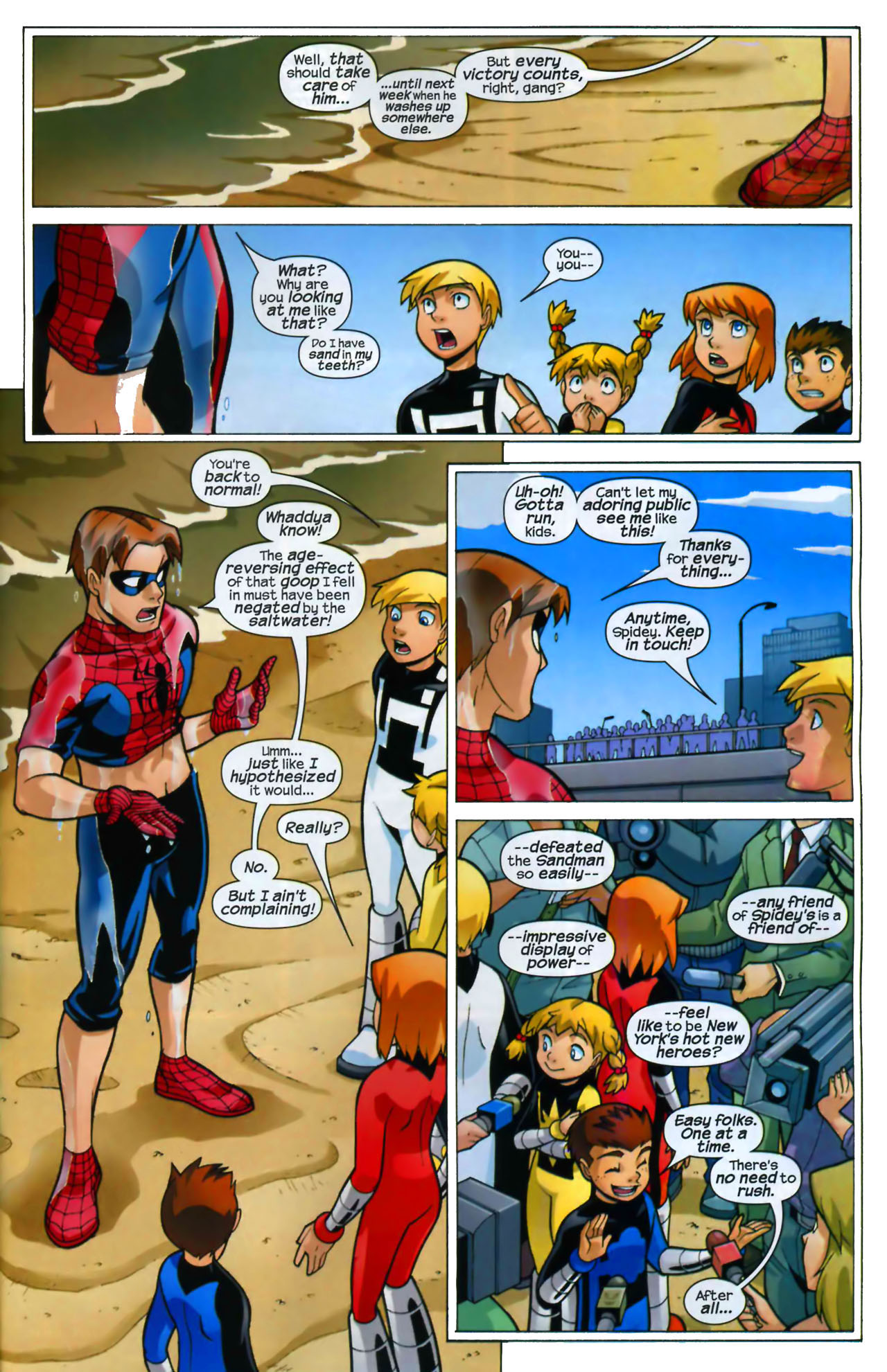 Read online Spider-Man and Power Pack comic -  Issue #2 - 21