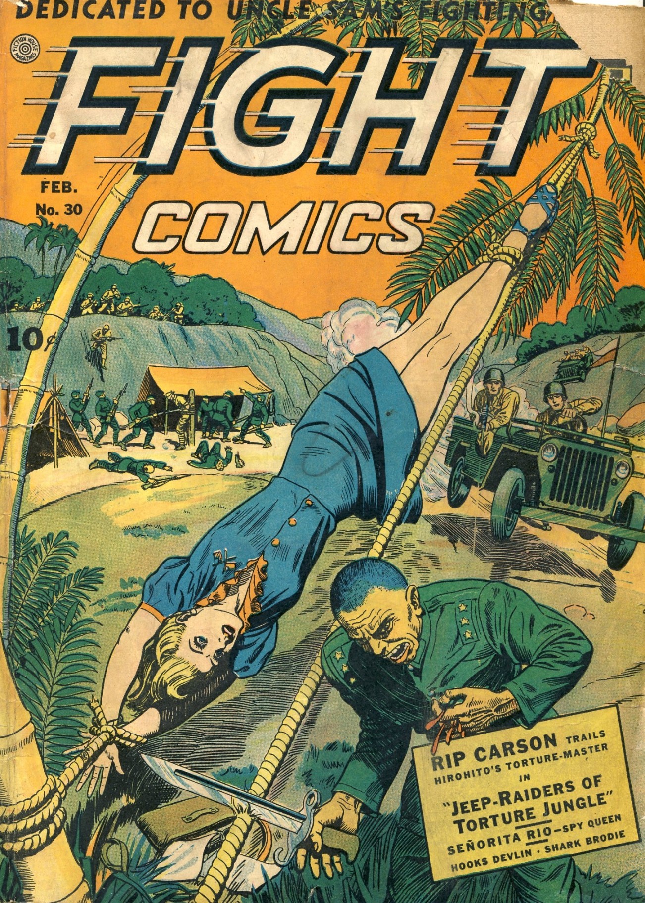 Read online Fight Comics comic -  Issue #30 - 1