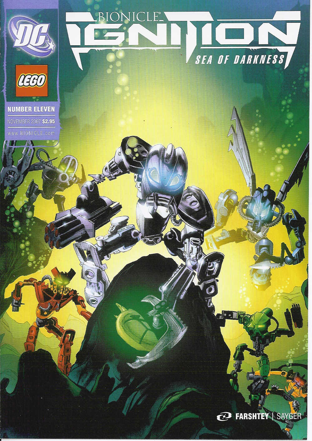 Read online Bionicle: Ignition comic -  Issue #11 - 1