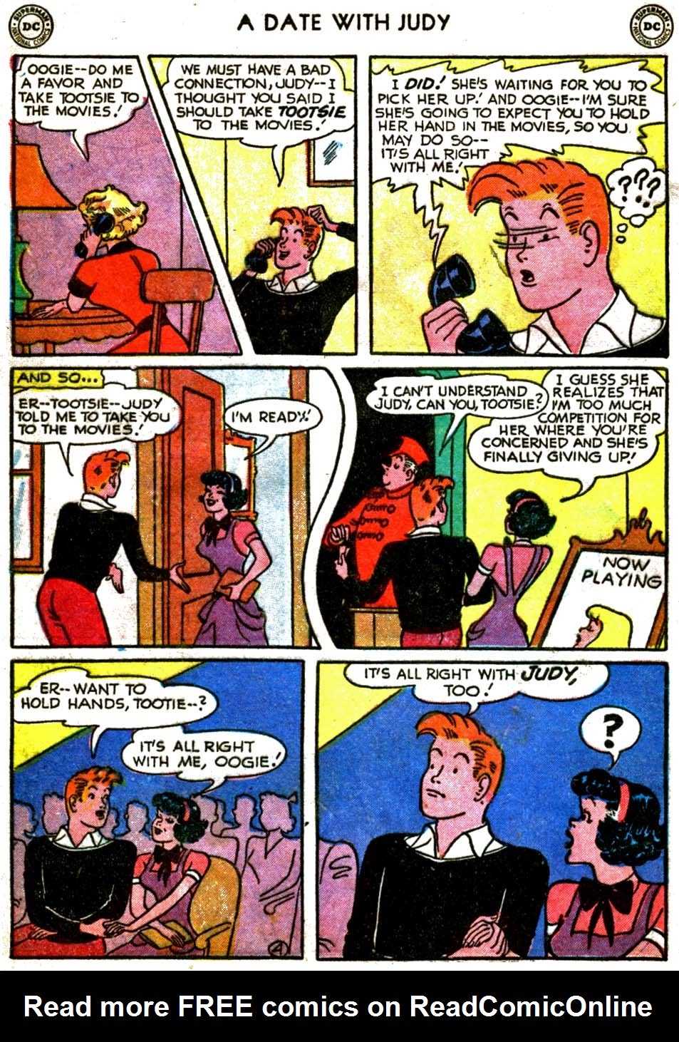 Read online A Date with Judy comic -  Issue #26 - 38
