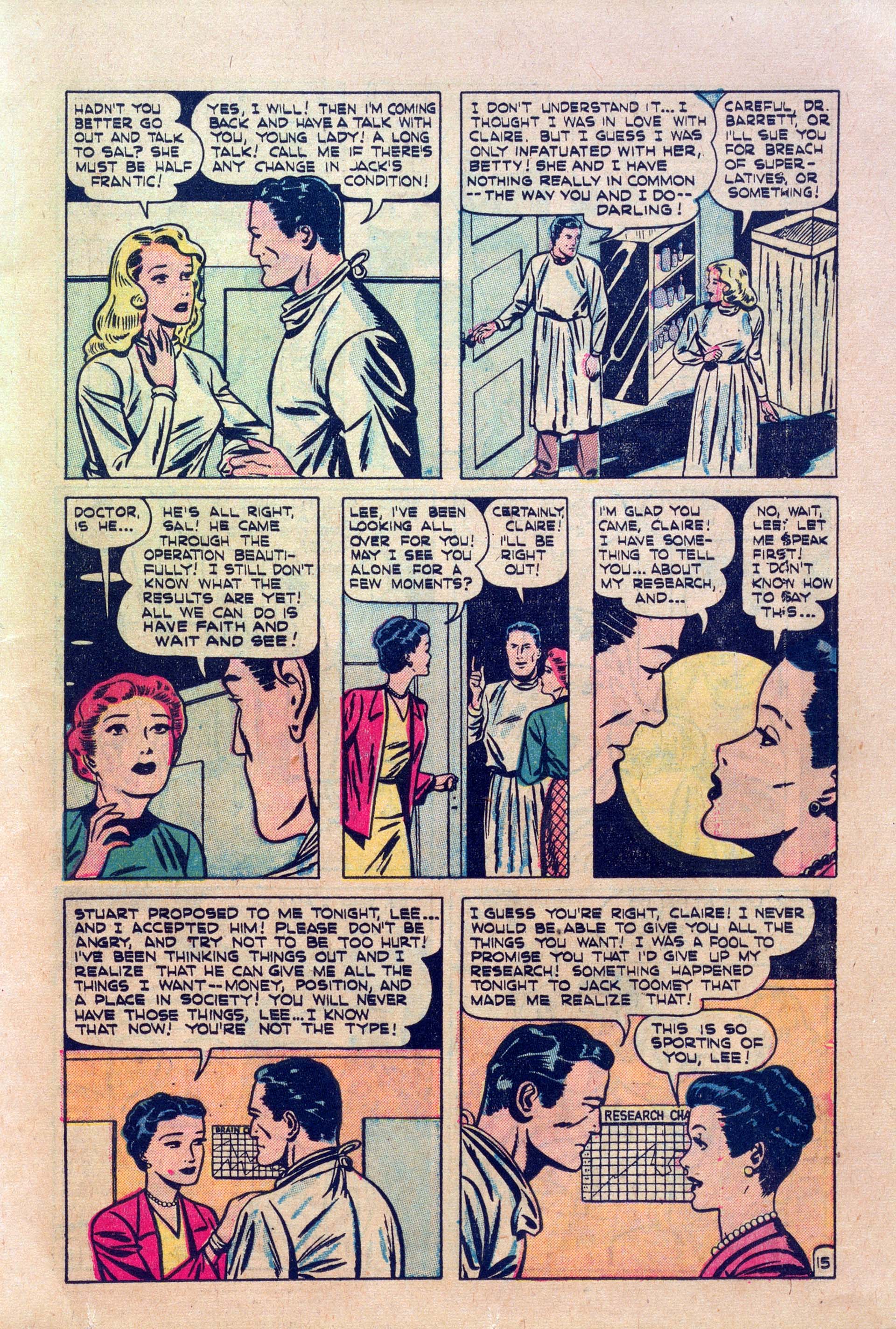 Read online Romantic Affairs comic -  Issue #3 - 17