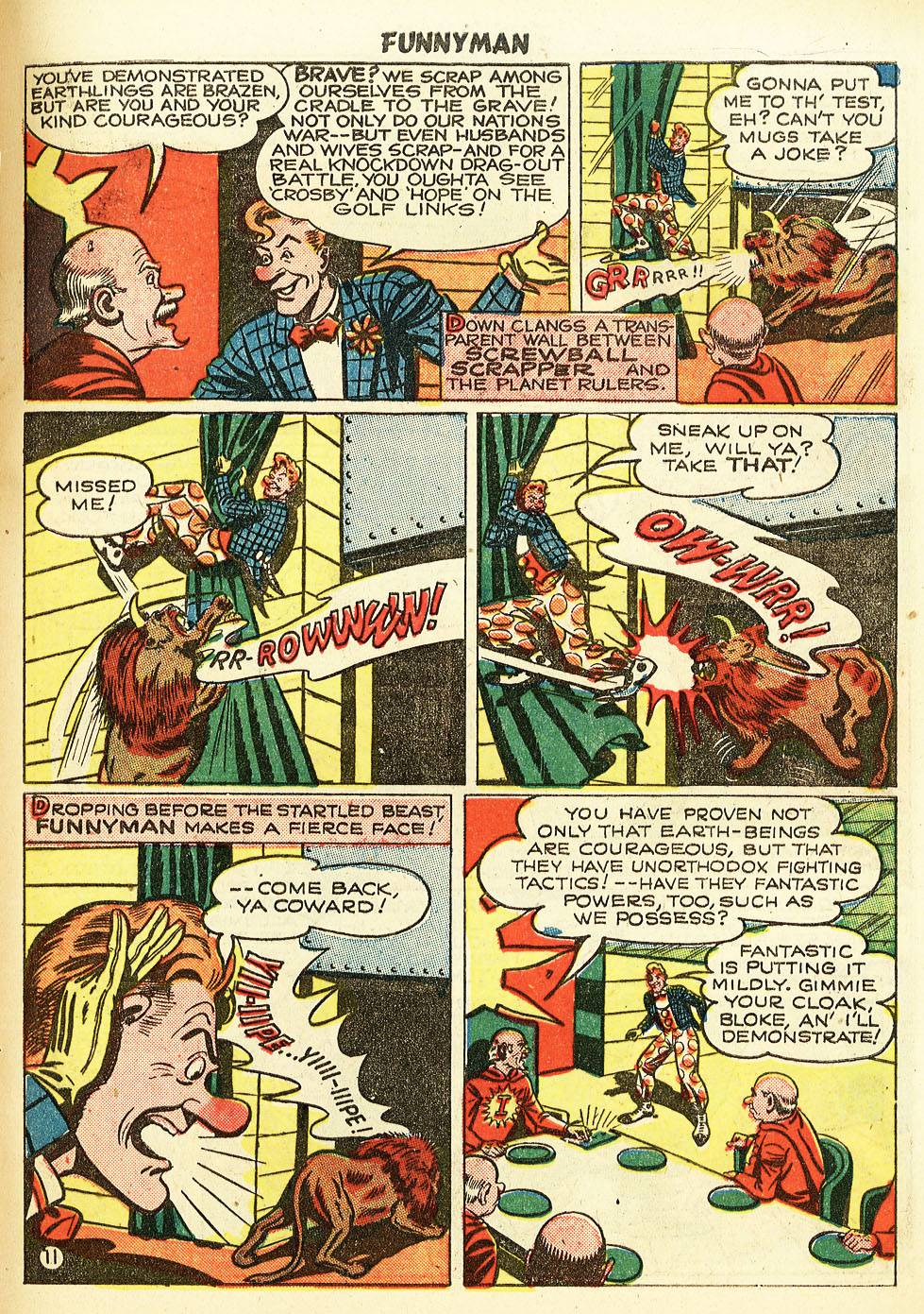 Read online Funnyman comic -  Issue #3 - 13