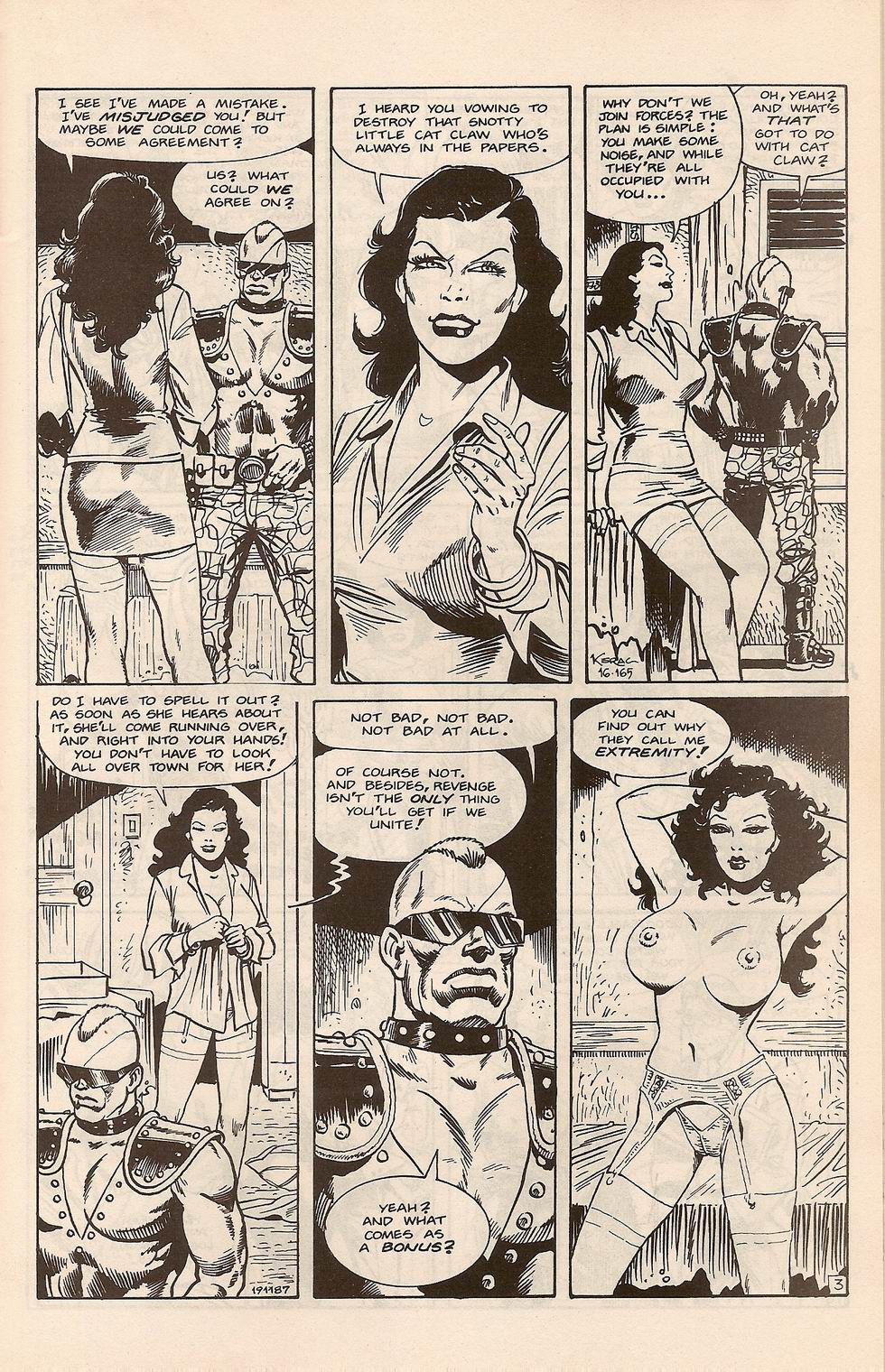 Read online Cat Claw comic -  Issue #6 - 15