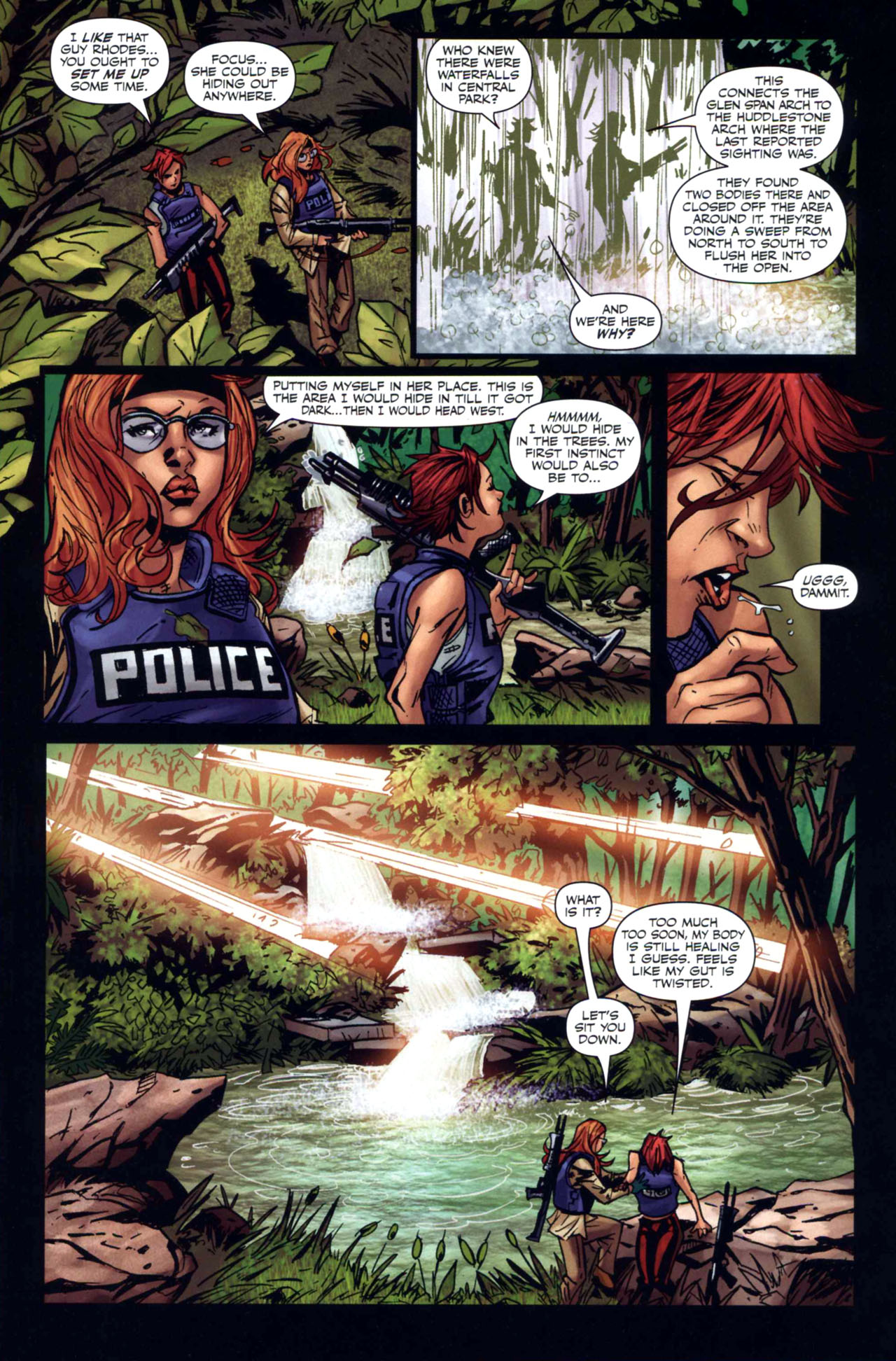 Read online Painkiller Jane Vs. Terminator comic -  Issue #4 - 18