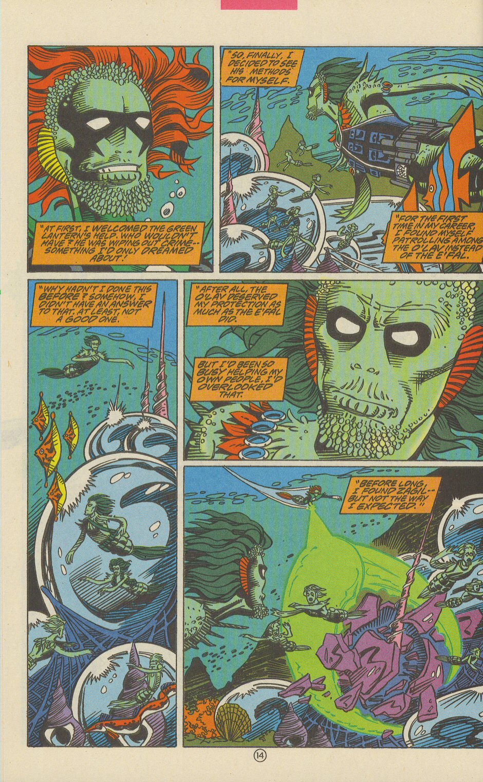 Read online Green Lantern Corps Quarterly comic -  Issue #3 - 15