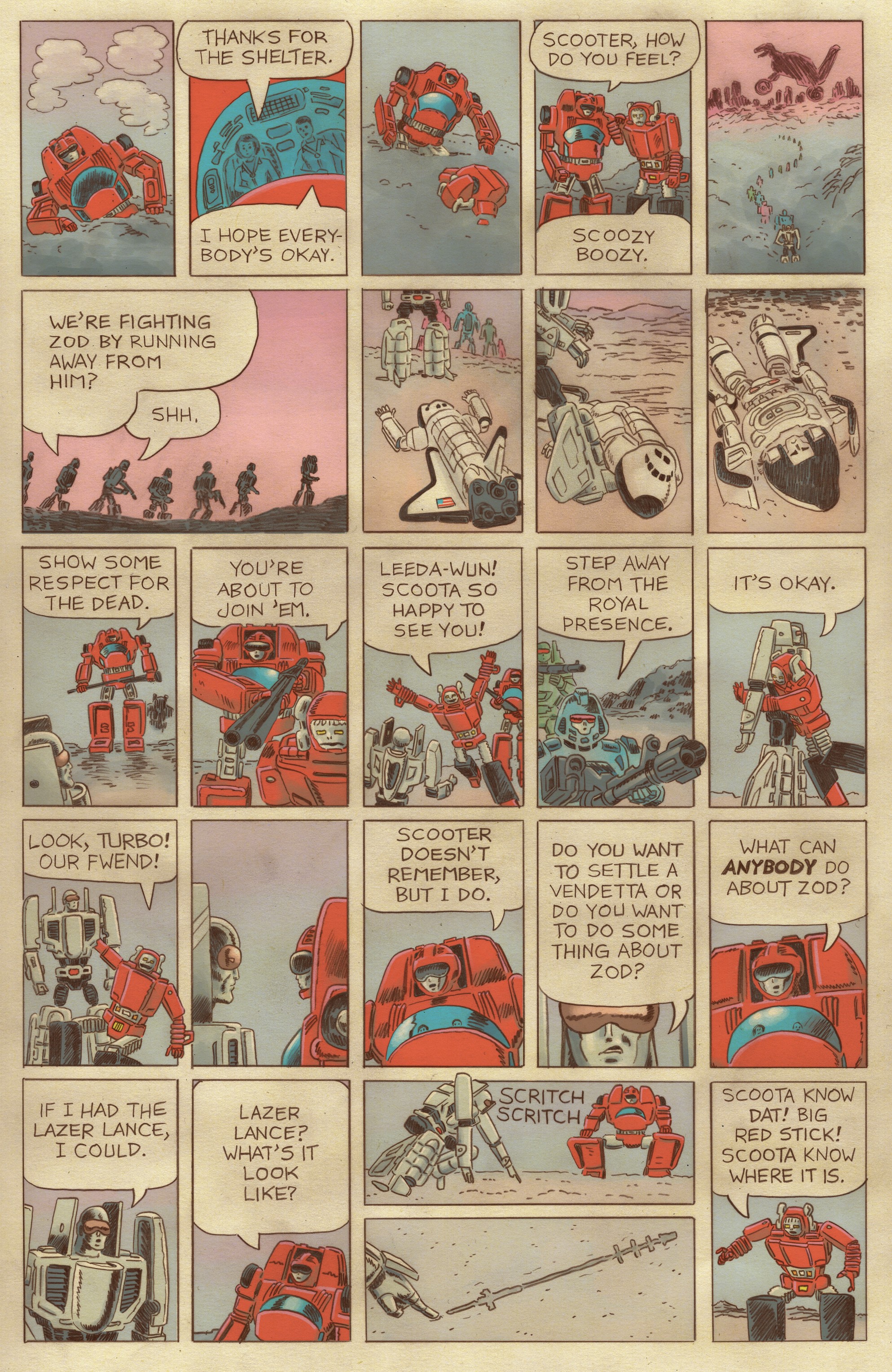 Read online Go-Bots comic -  Issue #4 - 8