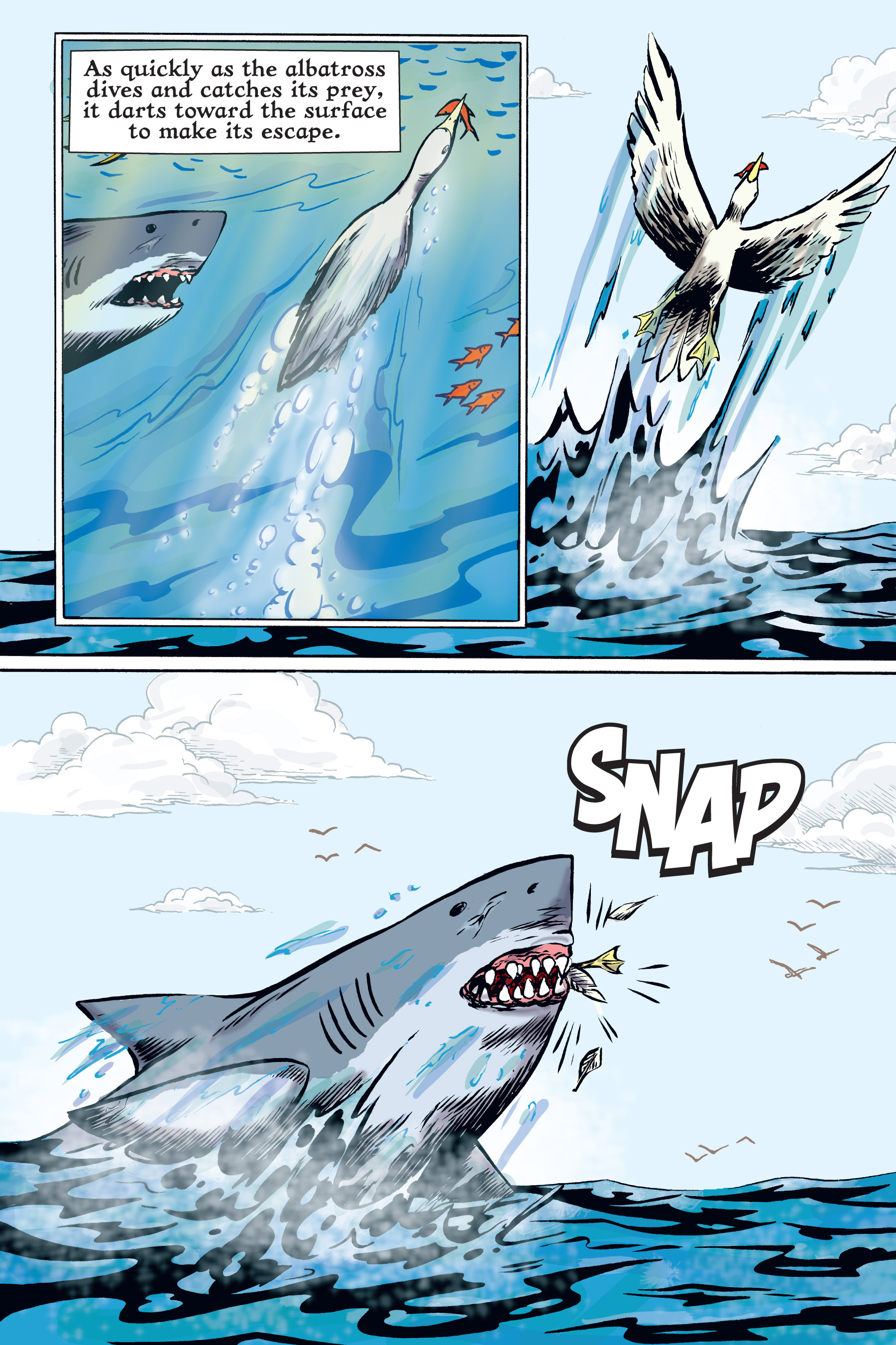 Read online Xoc: Journey of a Great White comic -  Issue # TPB - 104