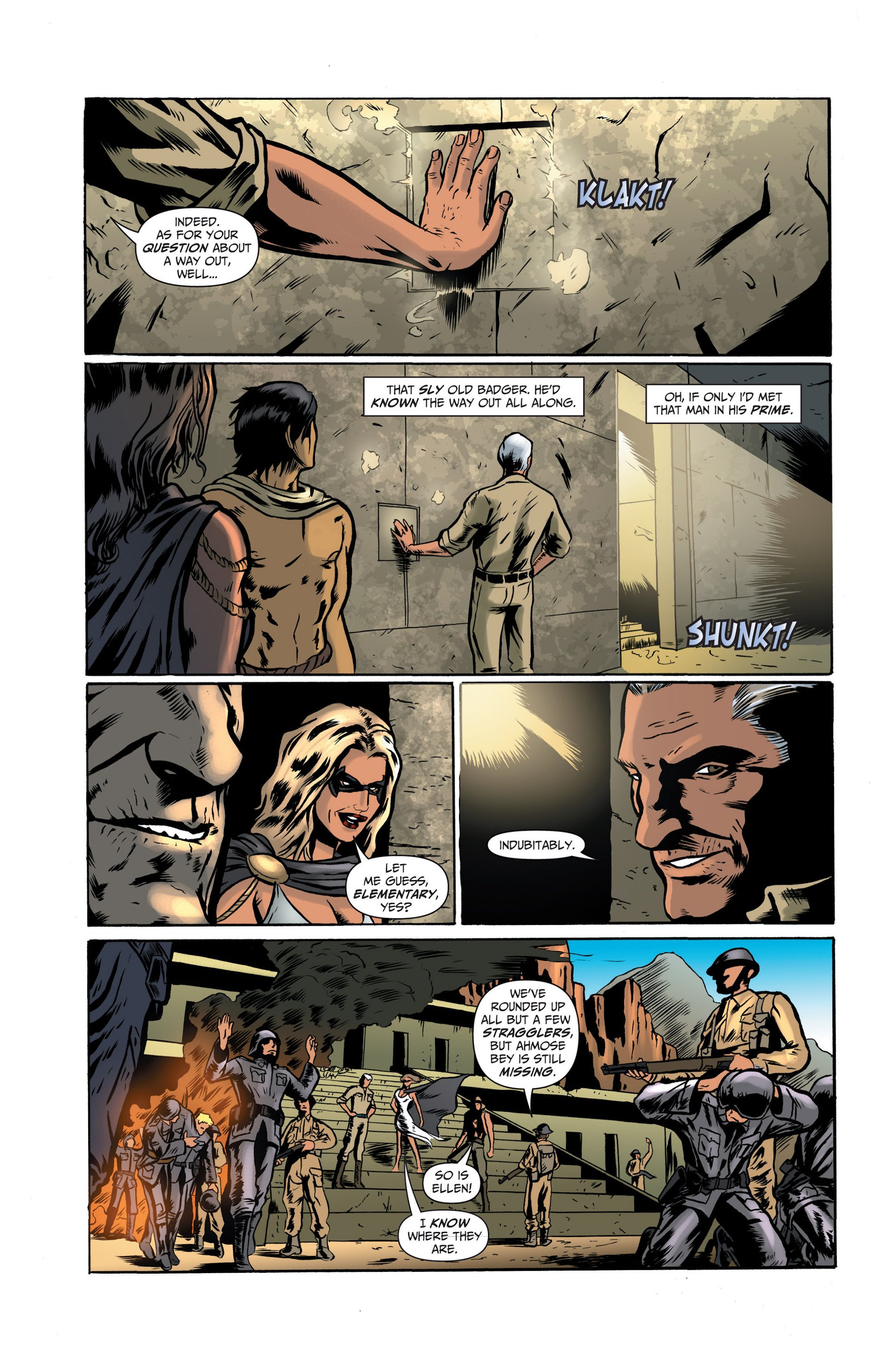 Read online Domino Lady/Sherlock Holmes comic -  Issue #2 - 21