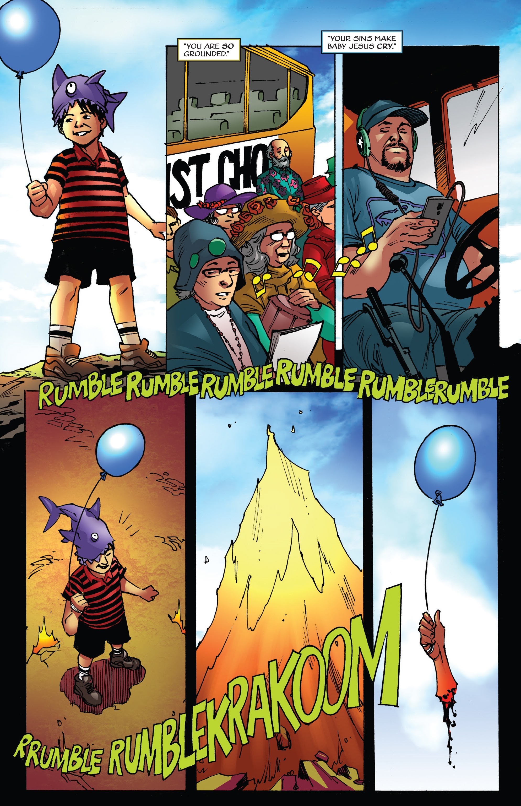 Read online Sharkasaurus comic -  Issue # TPB - 35