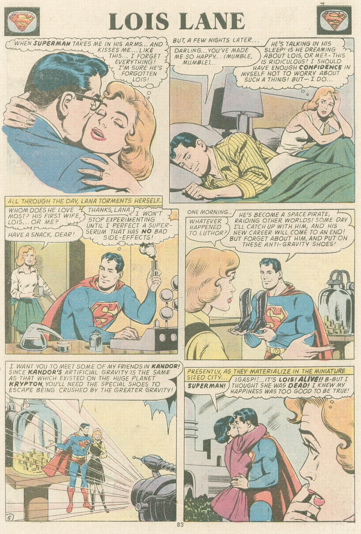Read online The Superman Family comic -  Issue #164 - 83
