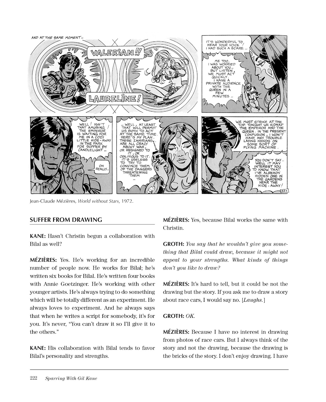 Sparring With Gil Kane: Colloquies On Comic Art and Aesthetics issue TPB (Part 3) - Page 22
