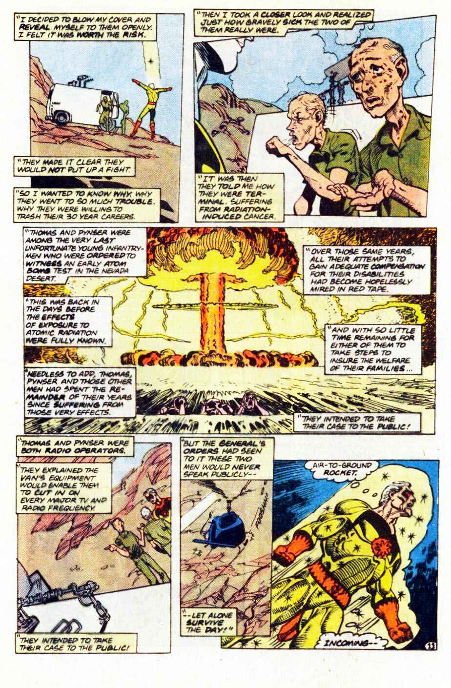 Read online Captain Atom (1987) comic -  Issue #11 - 12