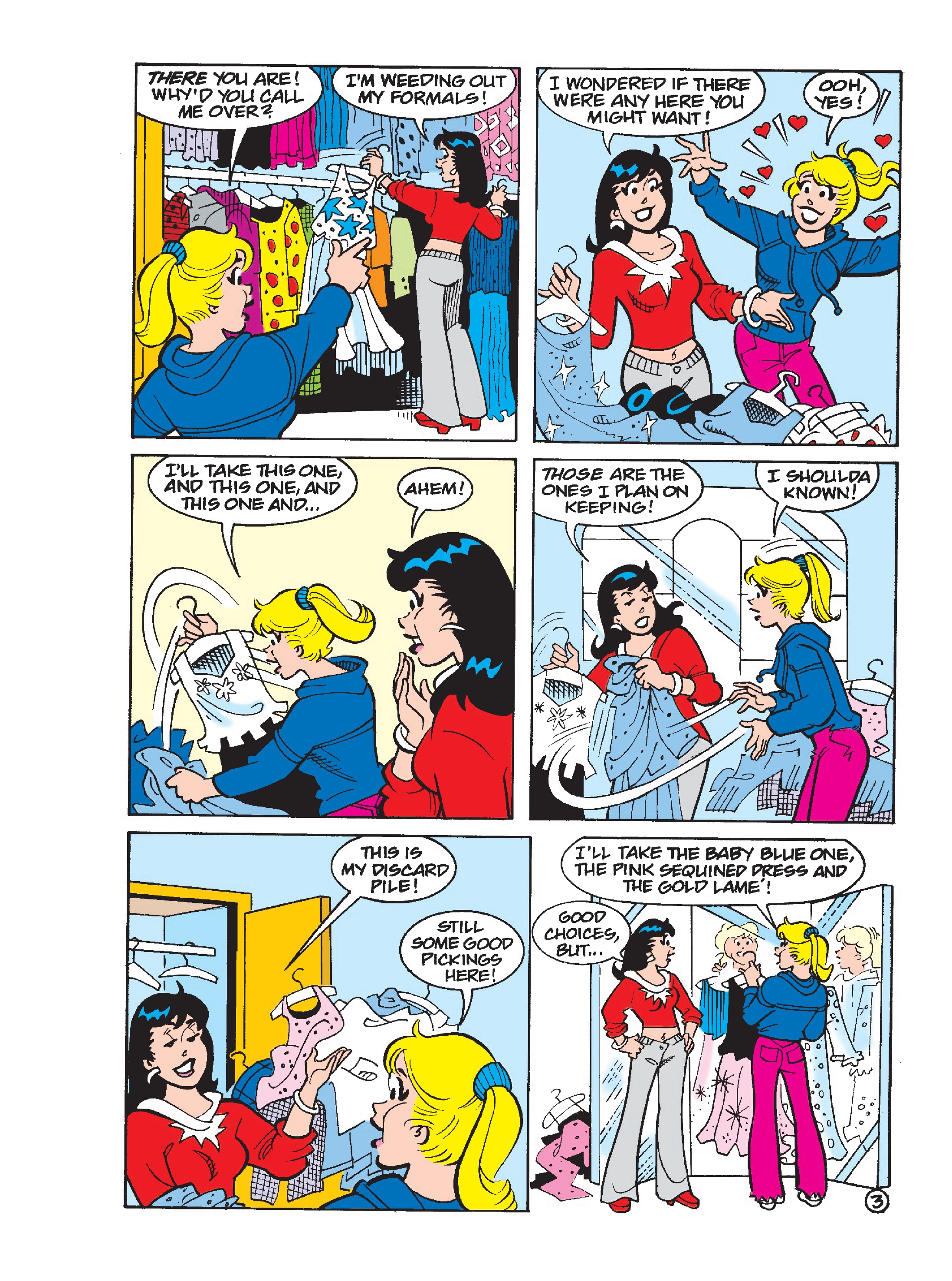 Read online World of Betty & Veronica Digest comic -  Issue #3 - 141
