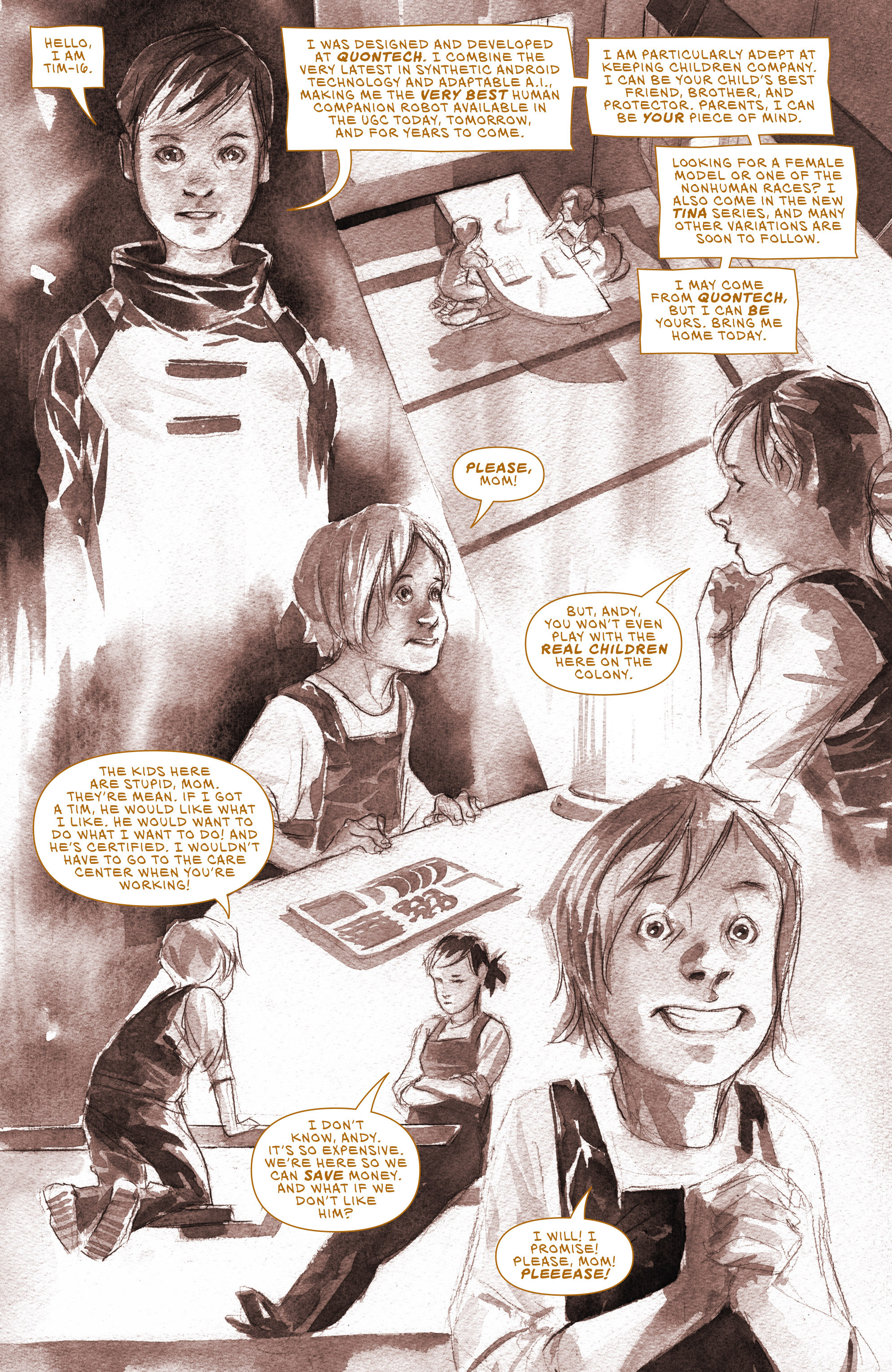 Read online Descender comic -  Issue #8 - 6