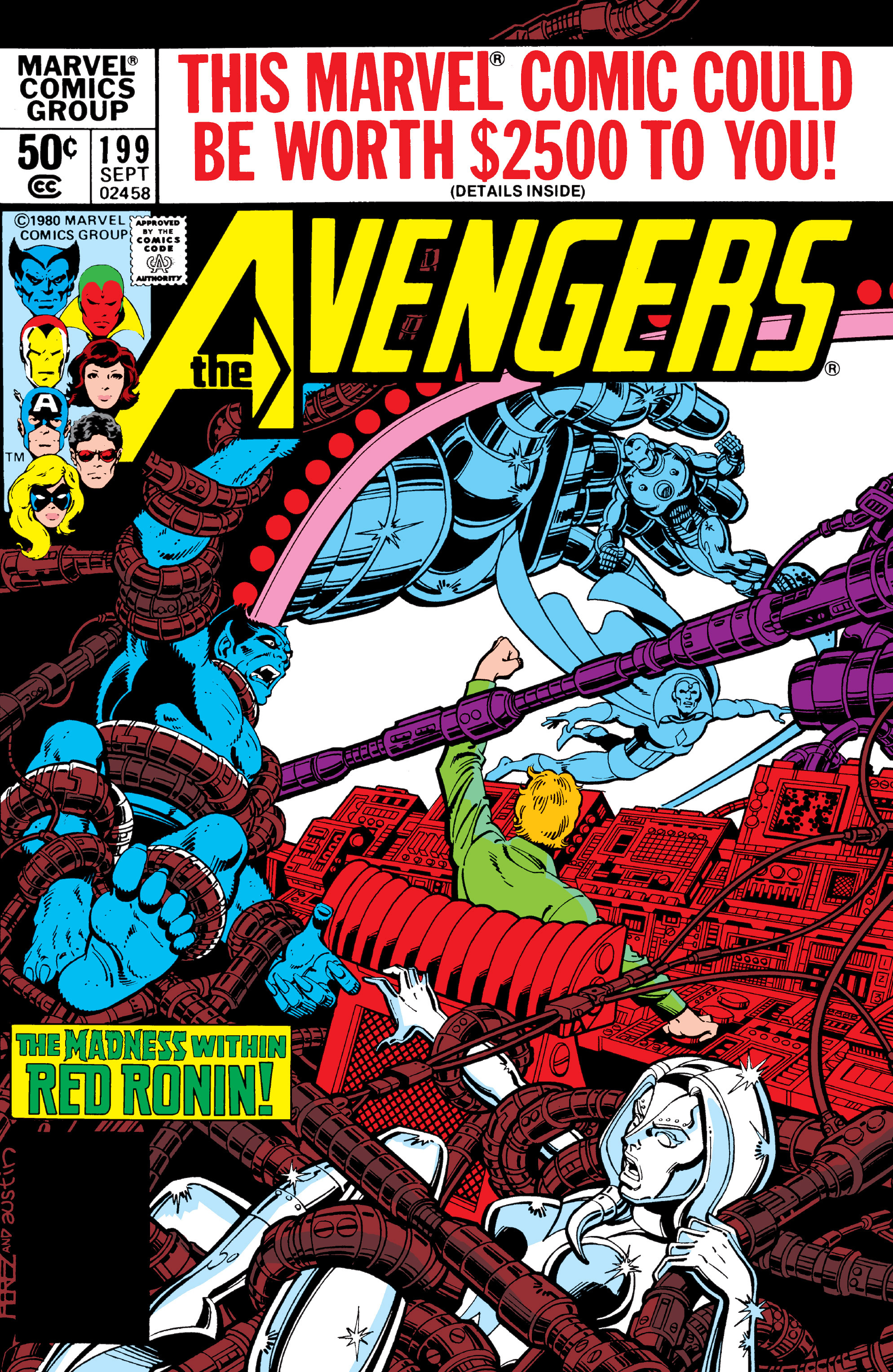 Read online The Avengers (1963) comic -  Issue #199 - 1