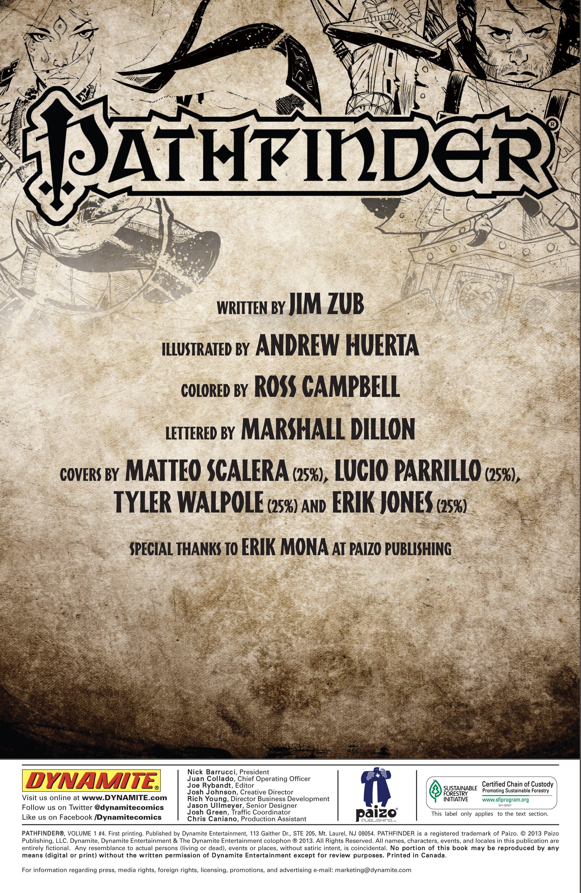 Read online Pathfinder comic -  Issue #4 - 5