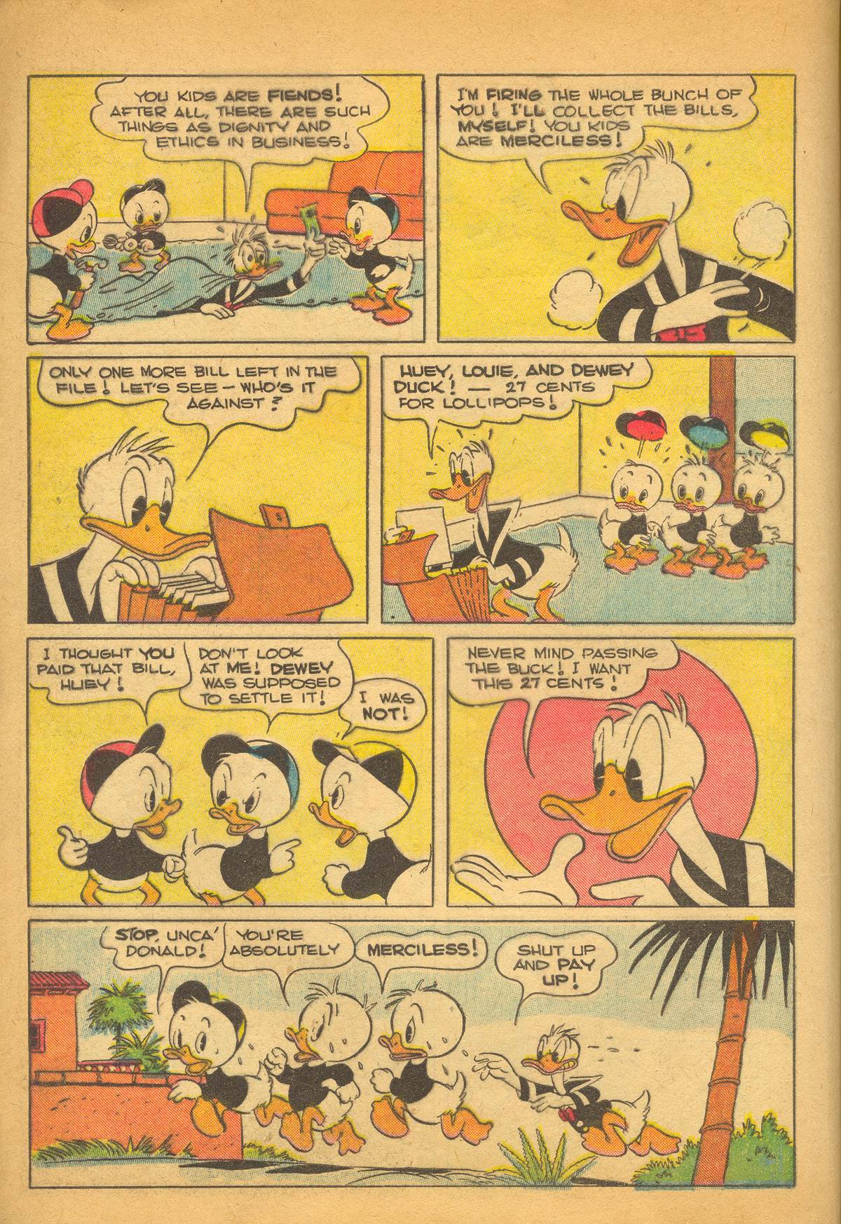 Read online Walt Disney's Comics and Stories comic -  Issue #74 - 12