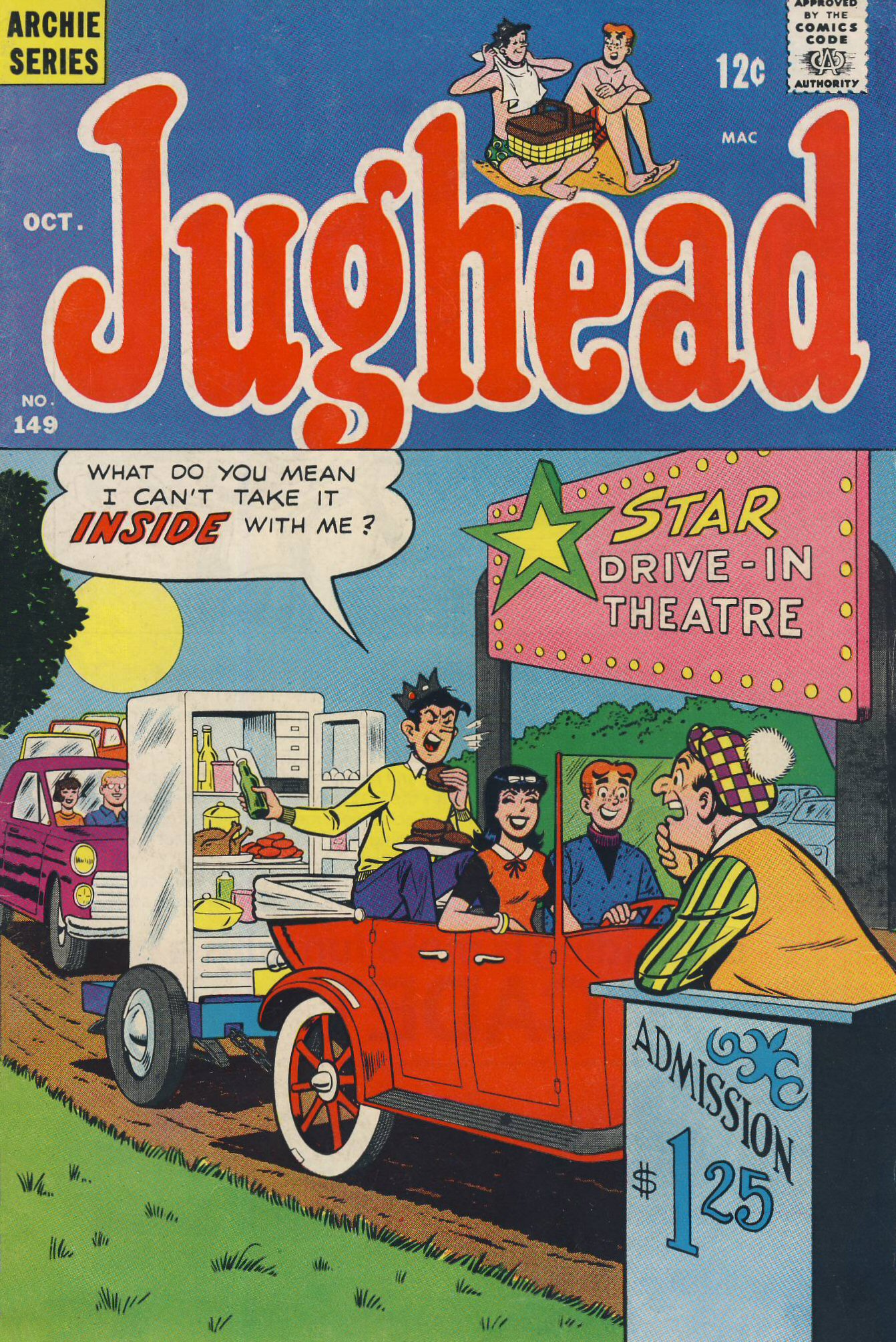 Read online Jughead (1965) comic -  Issue #149 - 1