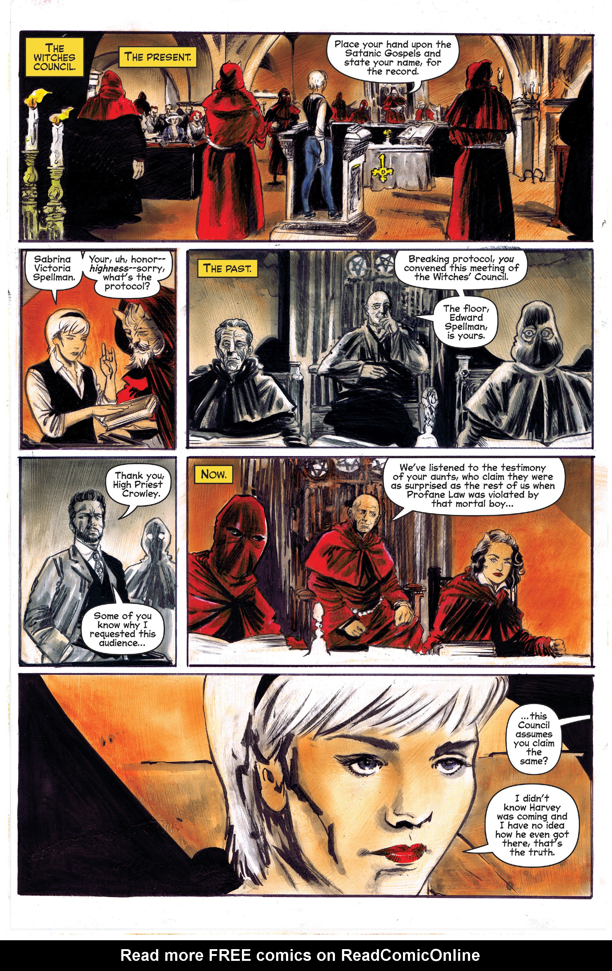 Read online Chilling Adventures of Sabrina comic -  Issue #5 - 8
