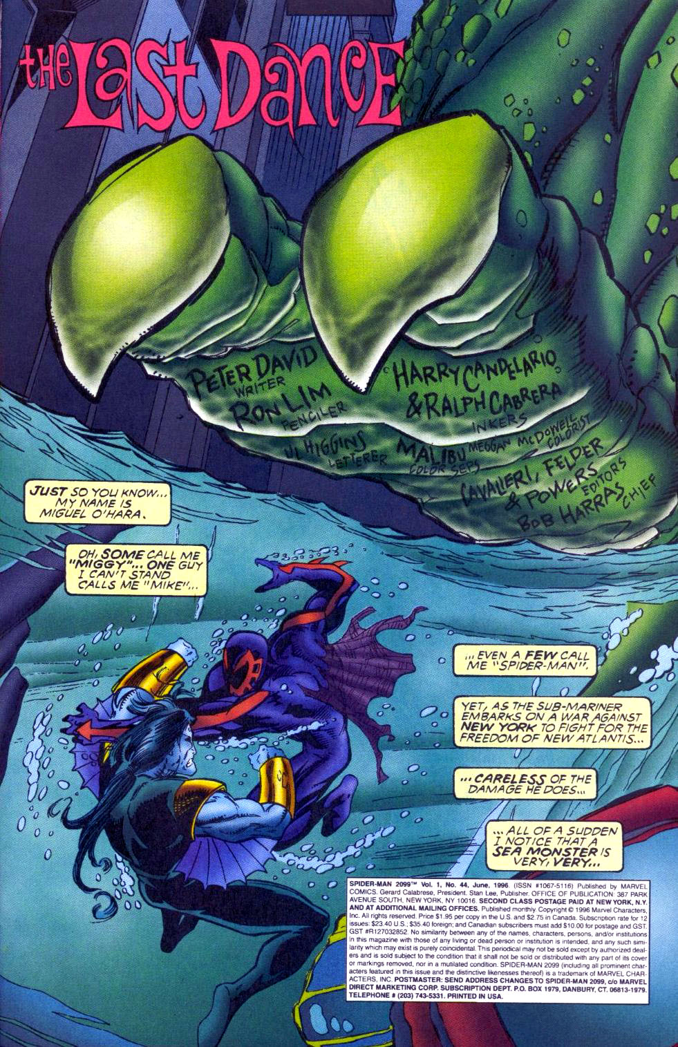 Read online Spider-Man 2099 (1992) comic -  Issue #44 - 2