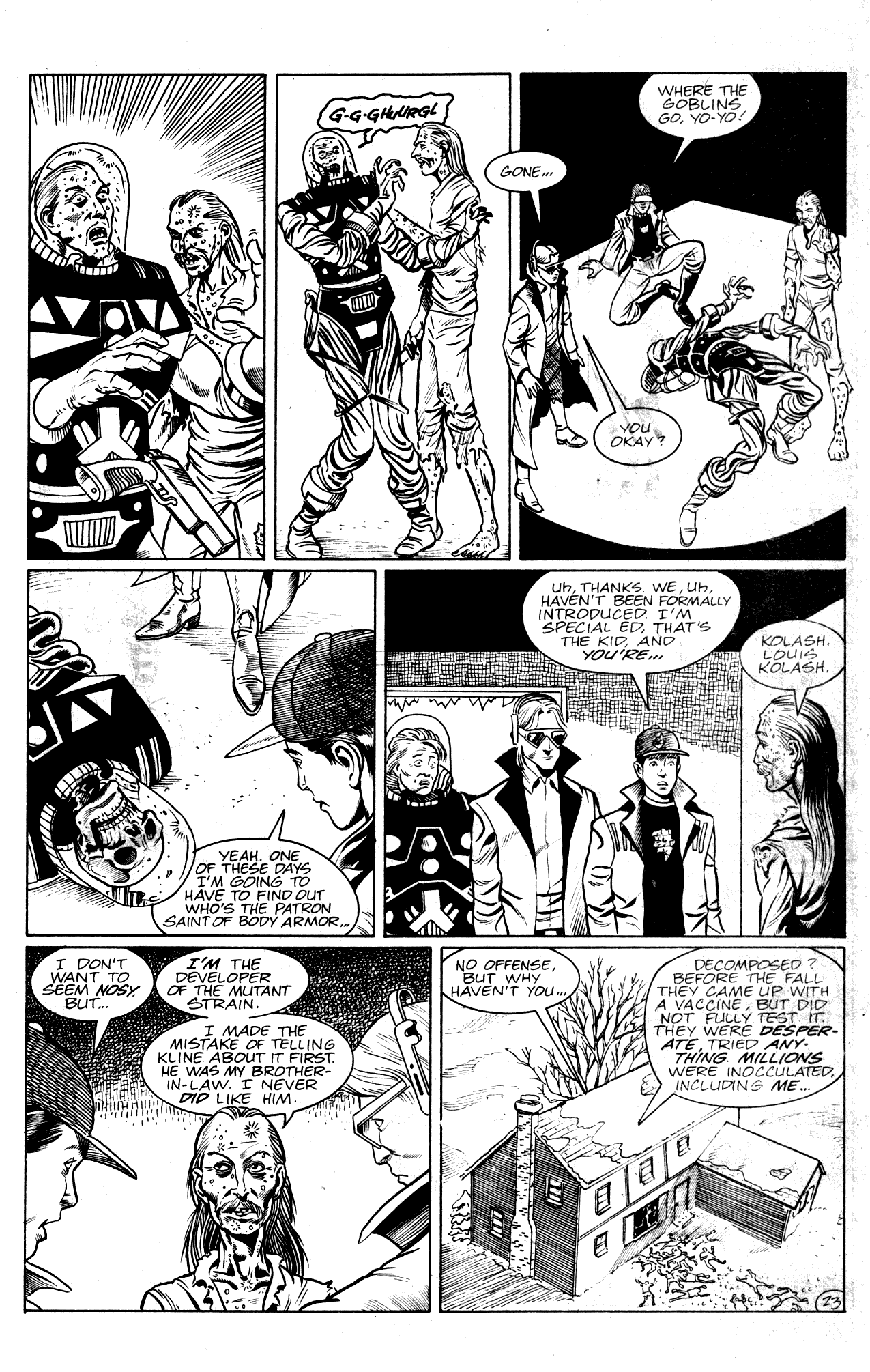 Read online Rovers comic -  Issue #6 - 25