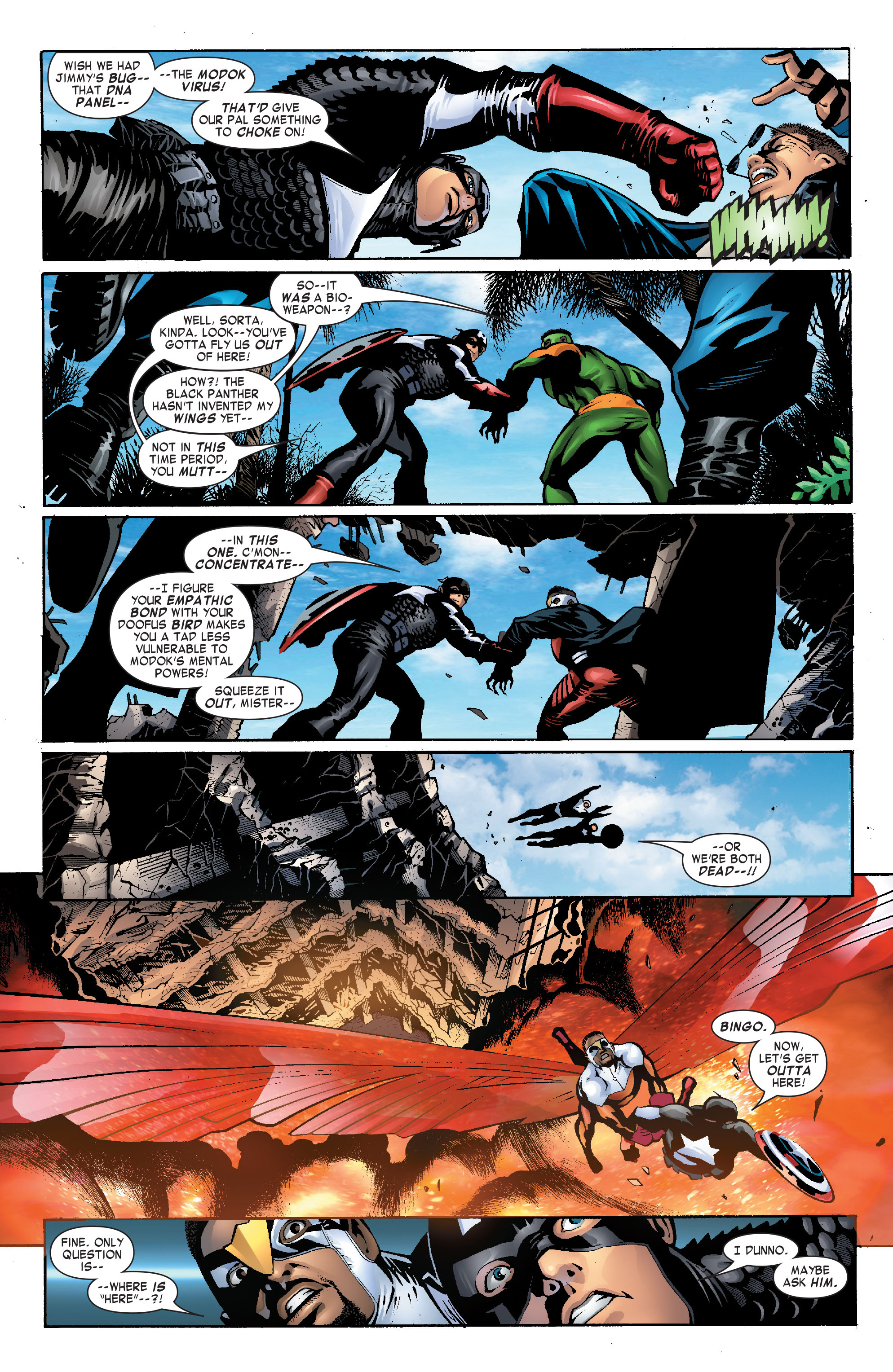 Read online Captain America & the Falcon comic -  Issue #11 - 10