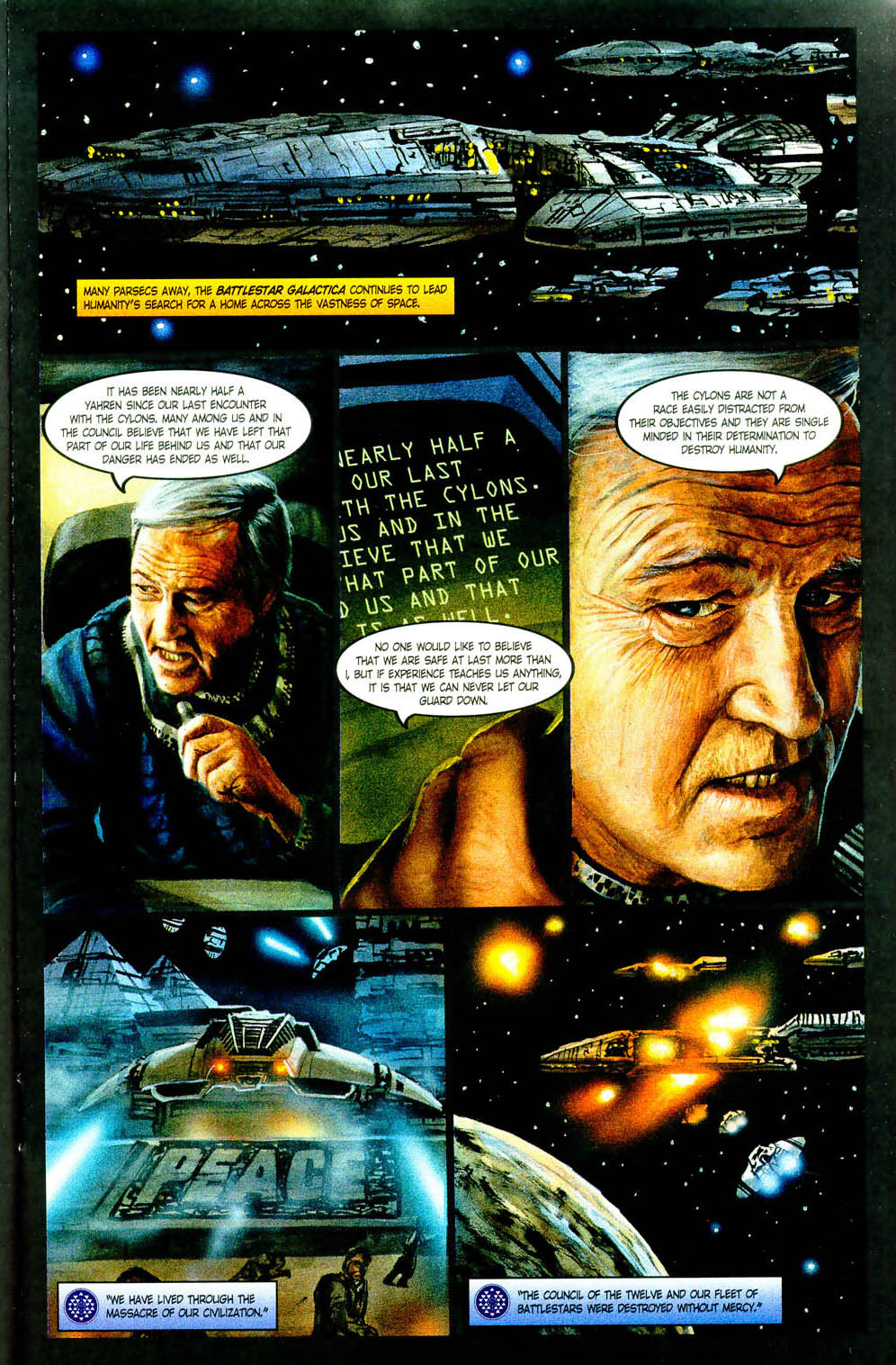 Battlestar Galactica: Season III issue 1 - Page 15